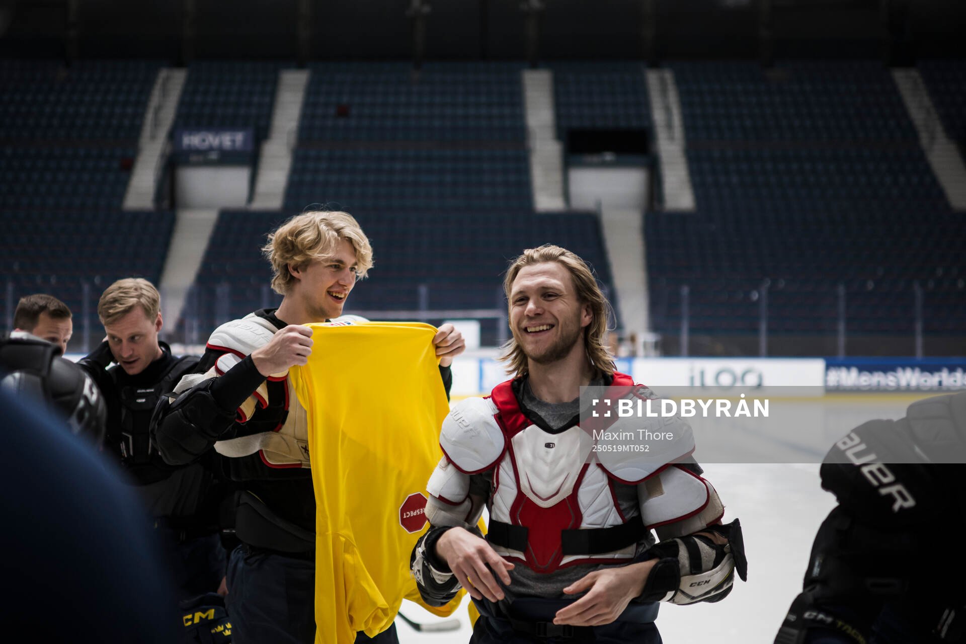William Karlsson of Sweden at the official team photo shoot