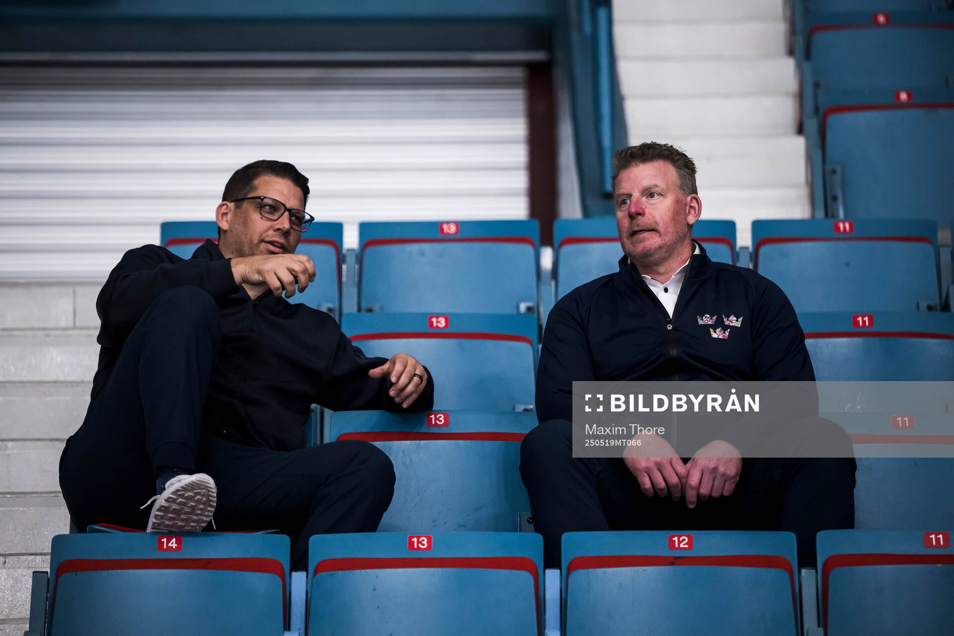General manager Josef Boumedienne and senior advisor Daniel