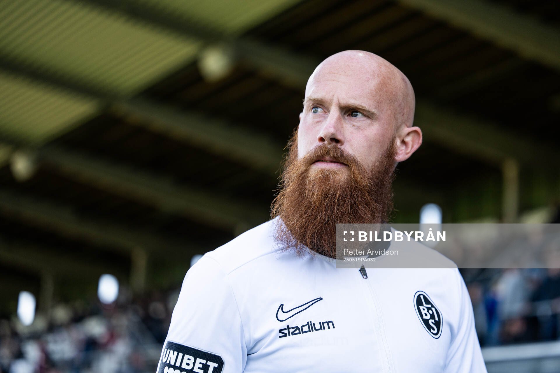 Landskronas tränare Max Mölder