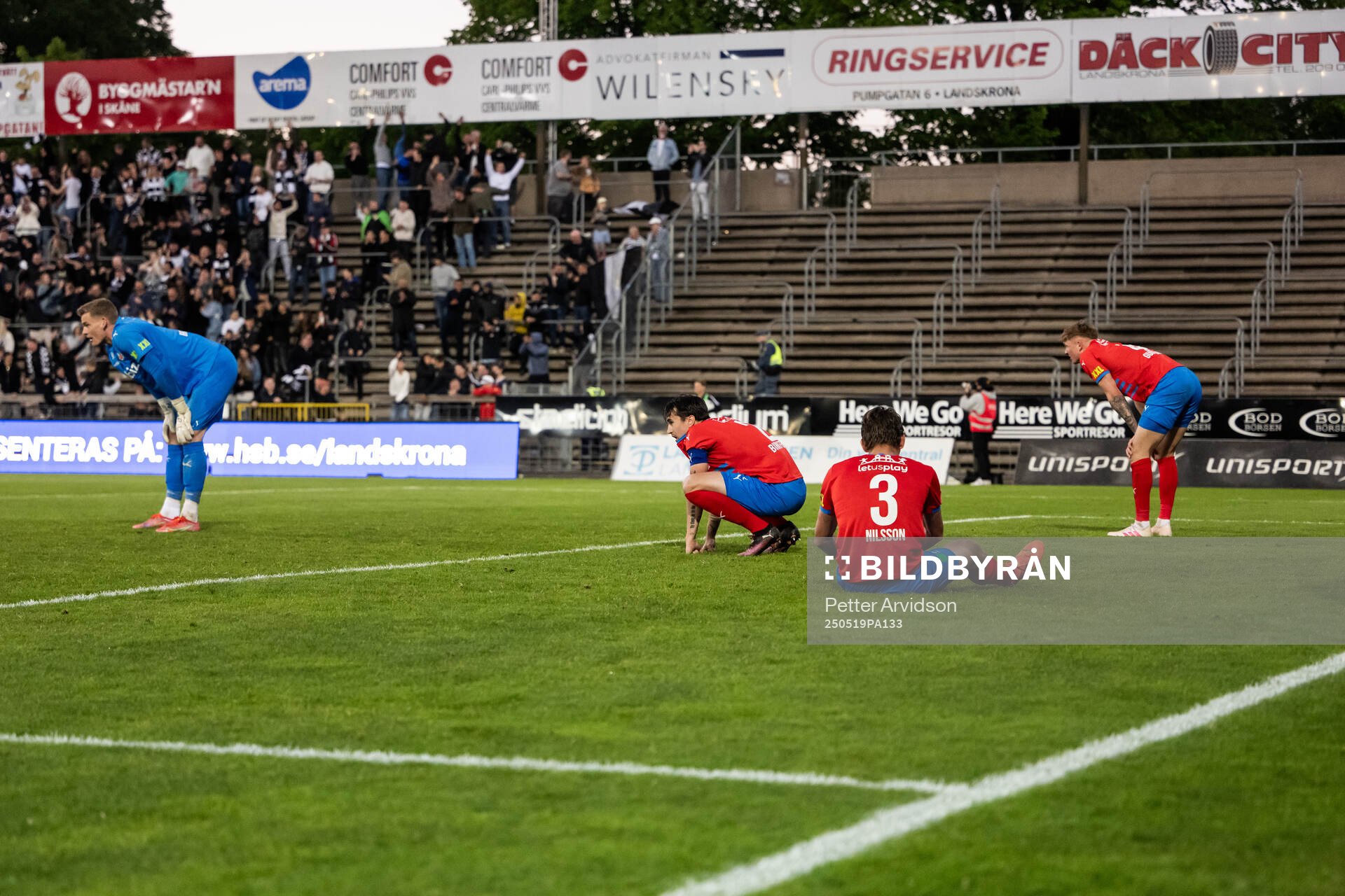 Helsingborgs Jon Birkfeldt deppar
