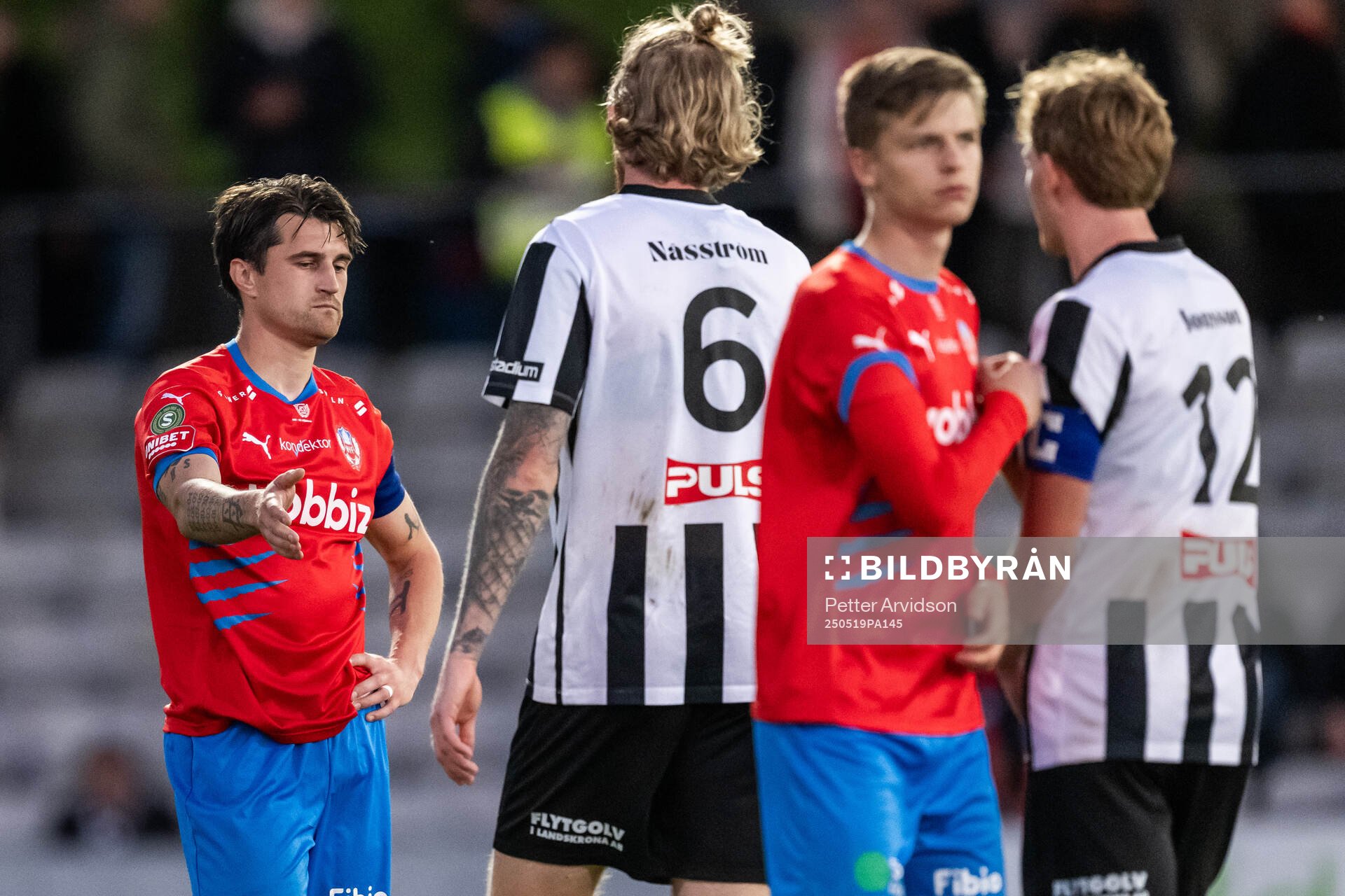 Helsingborgs Jon Birkfeldt deppar