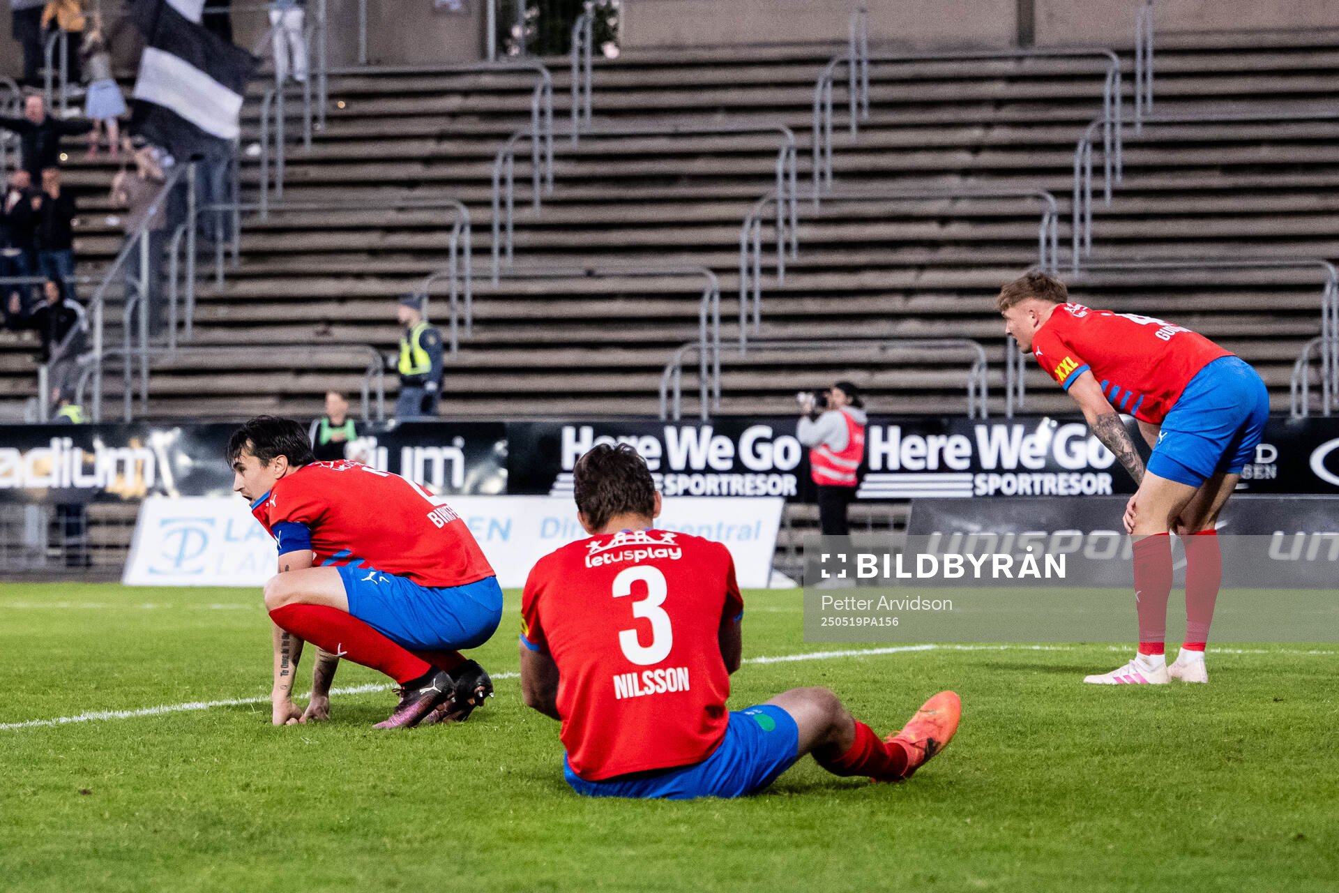 Helsingborgs Jon Birkfeldt deppar