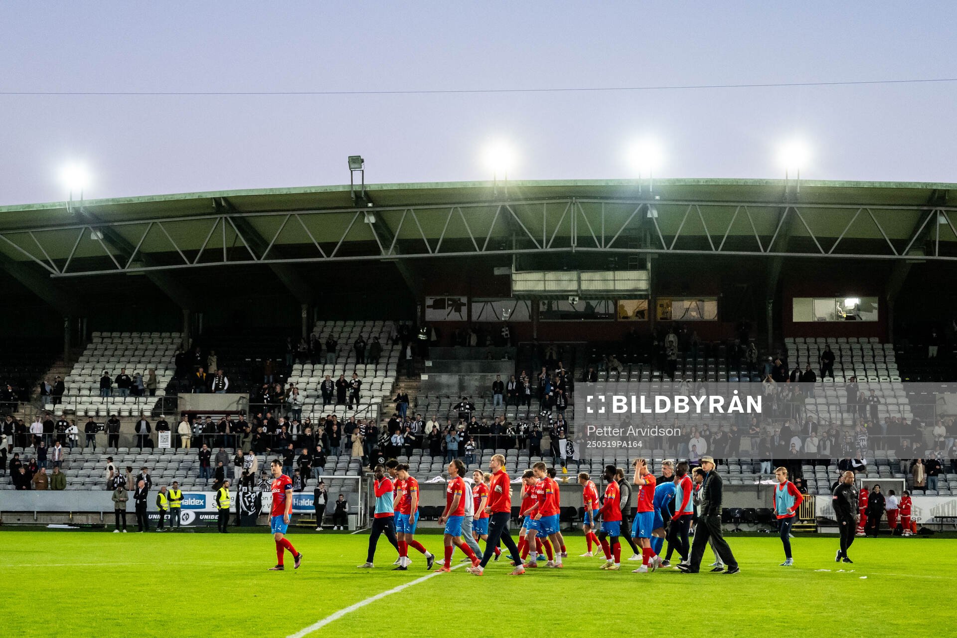Helsingborgs spelare deppar