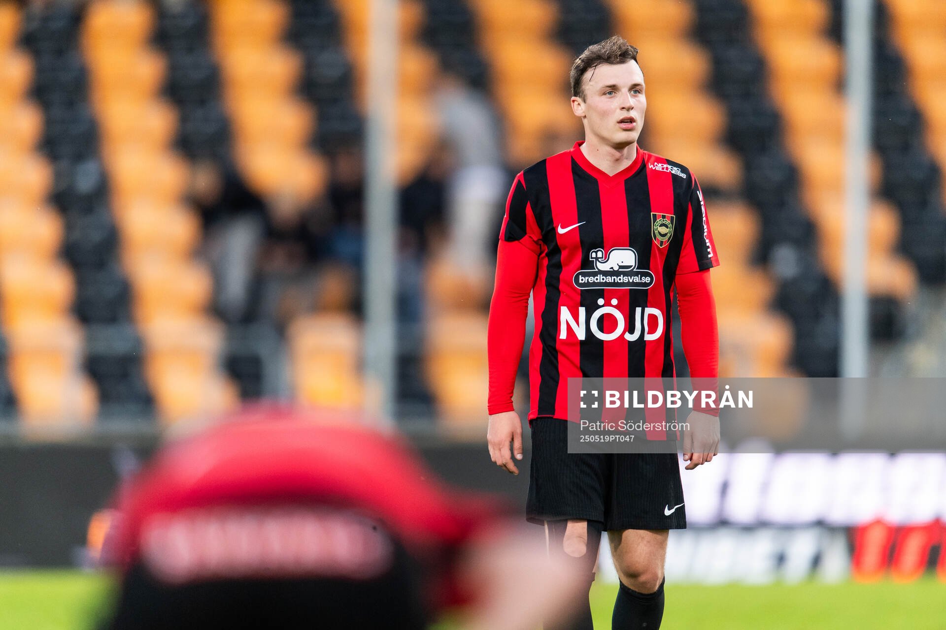 Brommapojkarnas Adam Skanning Jakobsen deppar