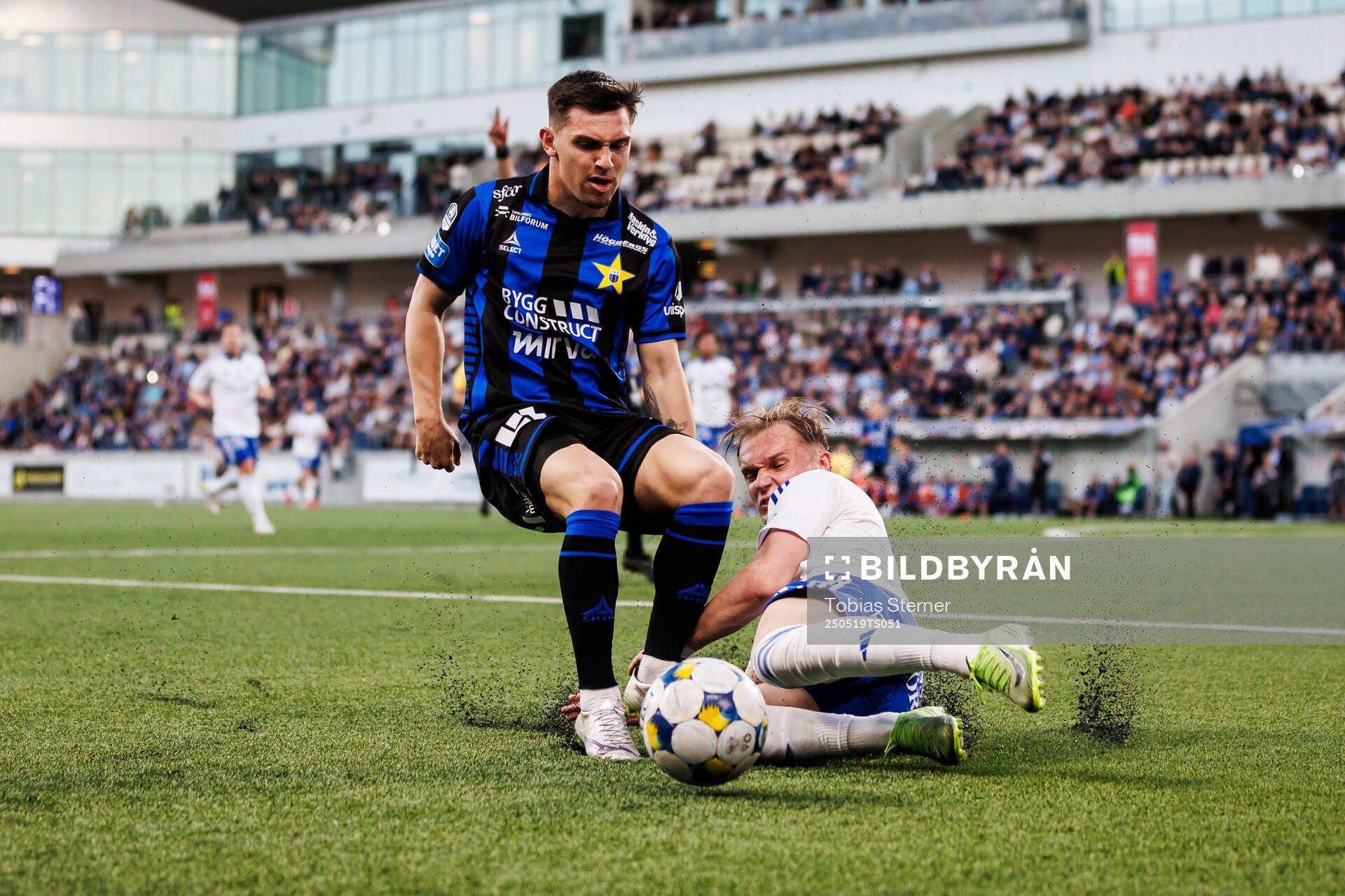 Sirius Isak Bjerkebo och IFK Norrköpings Marcus Baggesen