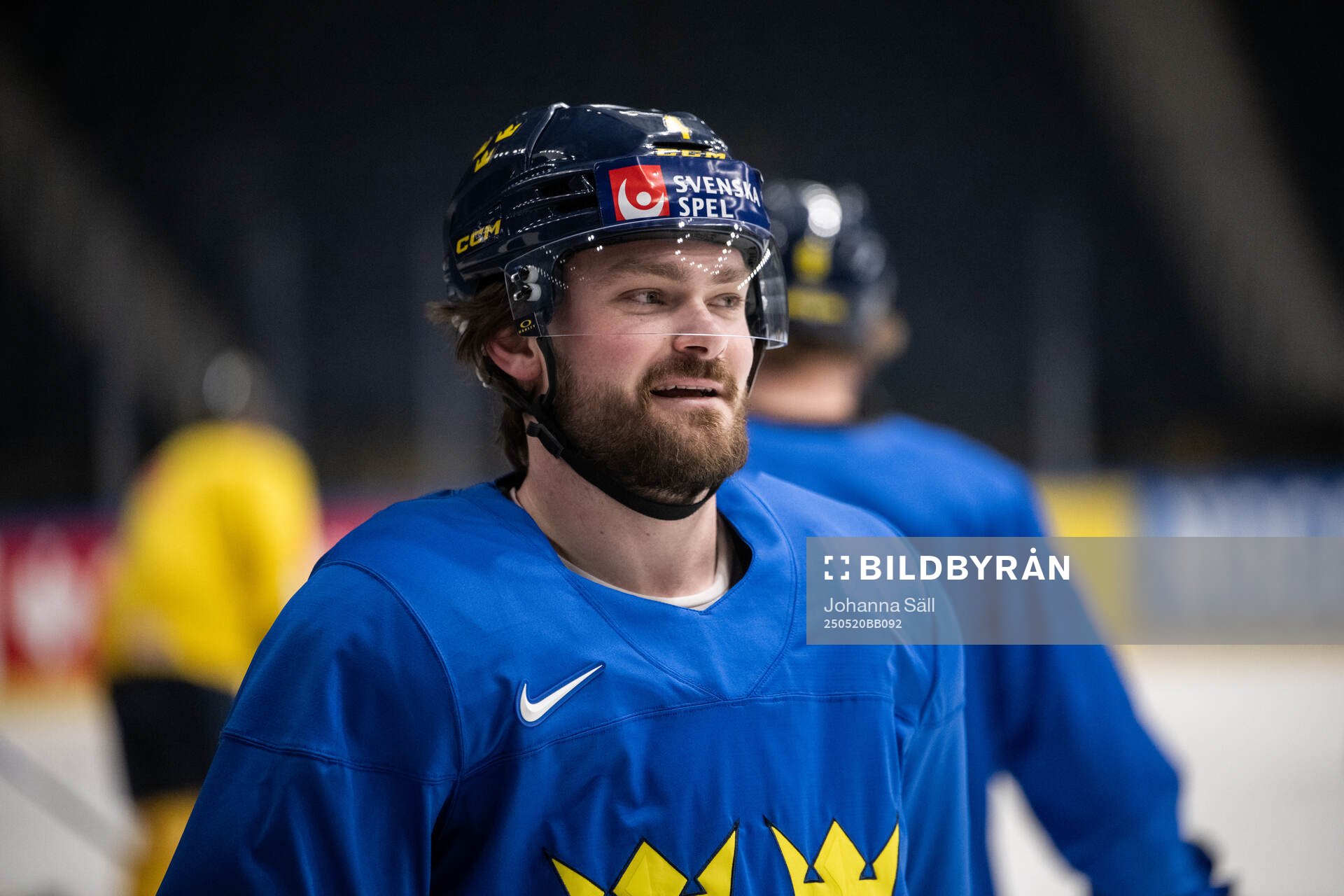Rasmus Andersson of Sweden at a practice session