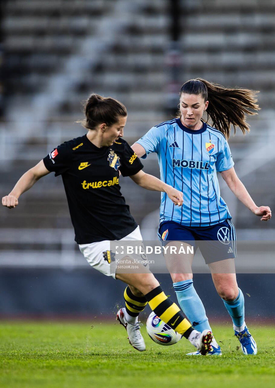 AIKs Patrícia Fischerova och Djurgårdens Pauline