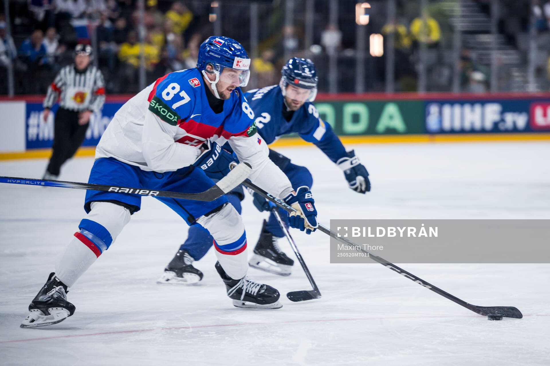 Pavol Regenda of Slovakia and Rasmus Rissanen of Finland