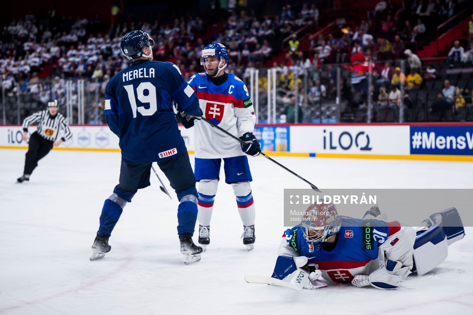 Samuel Hlavaj of Slovakia, Waltteri Merelä of Finland and