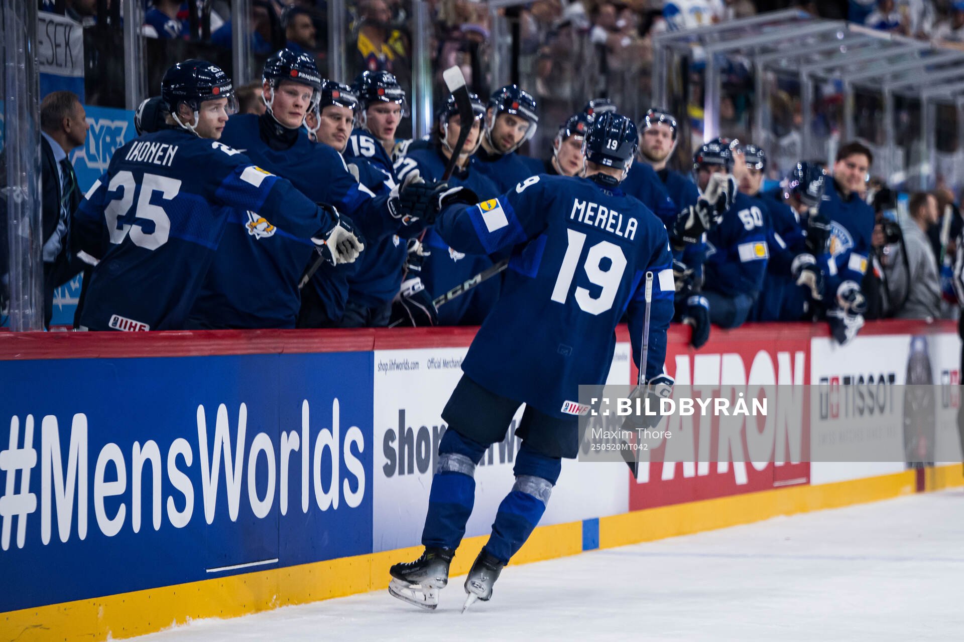 Waltteri Merelä of Finland celebrates