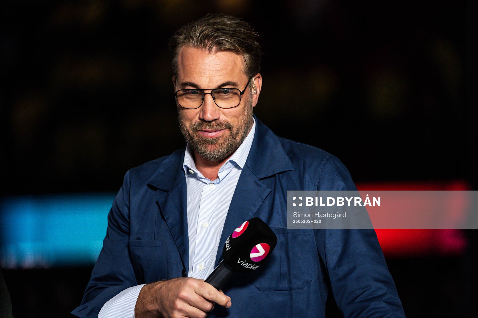 Peter Forsberg of Swedish broadcaster Viaplay