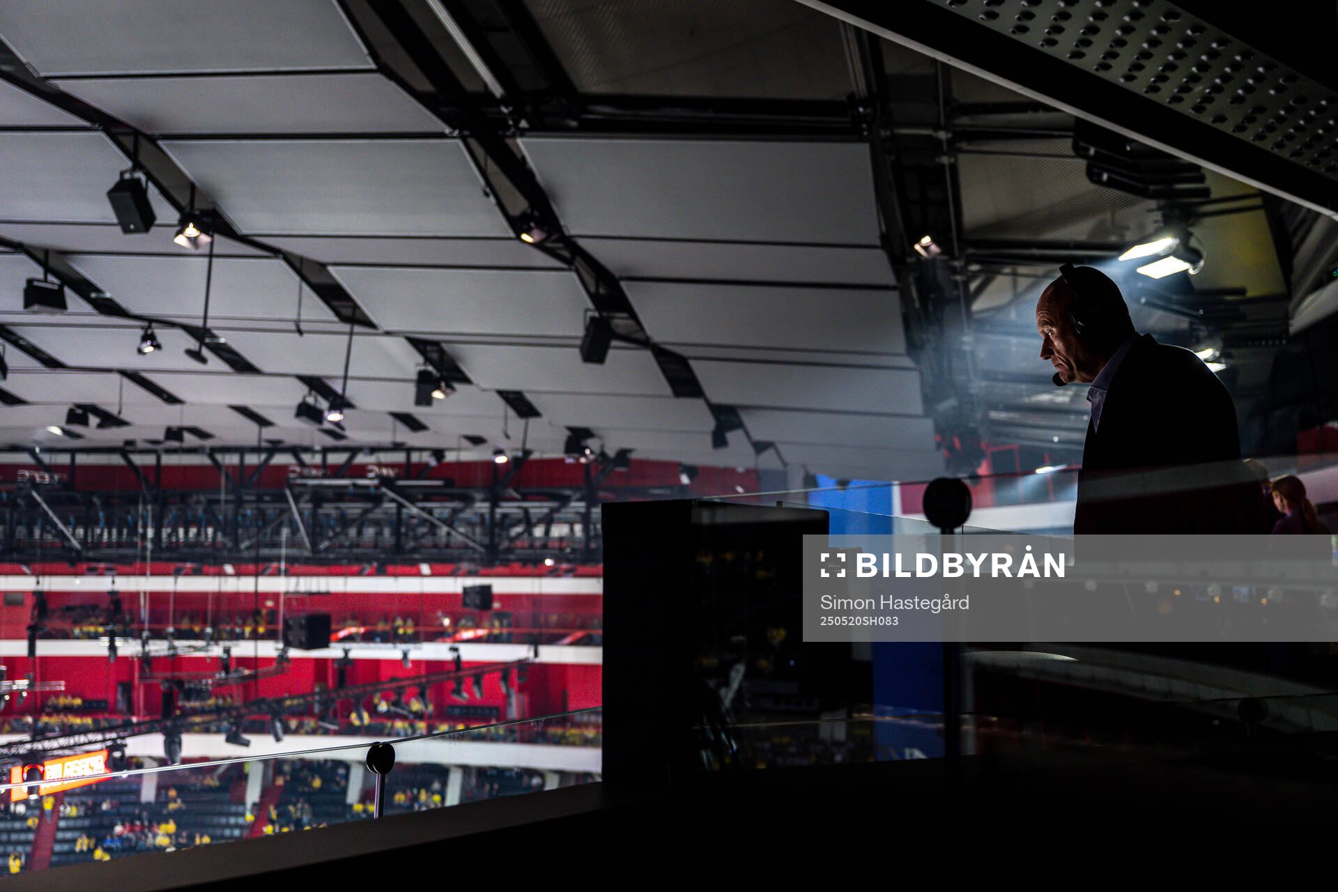 Håkan Södergren of Swedish broadcaster Viaplay