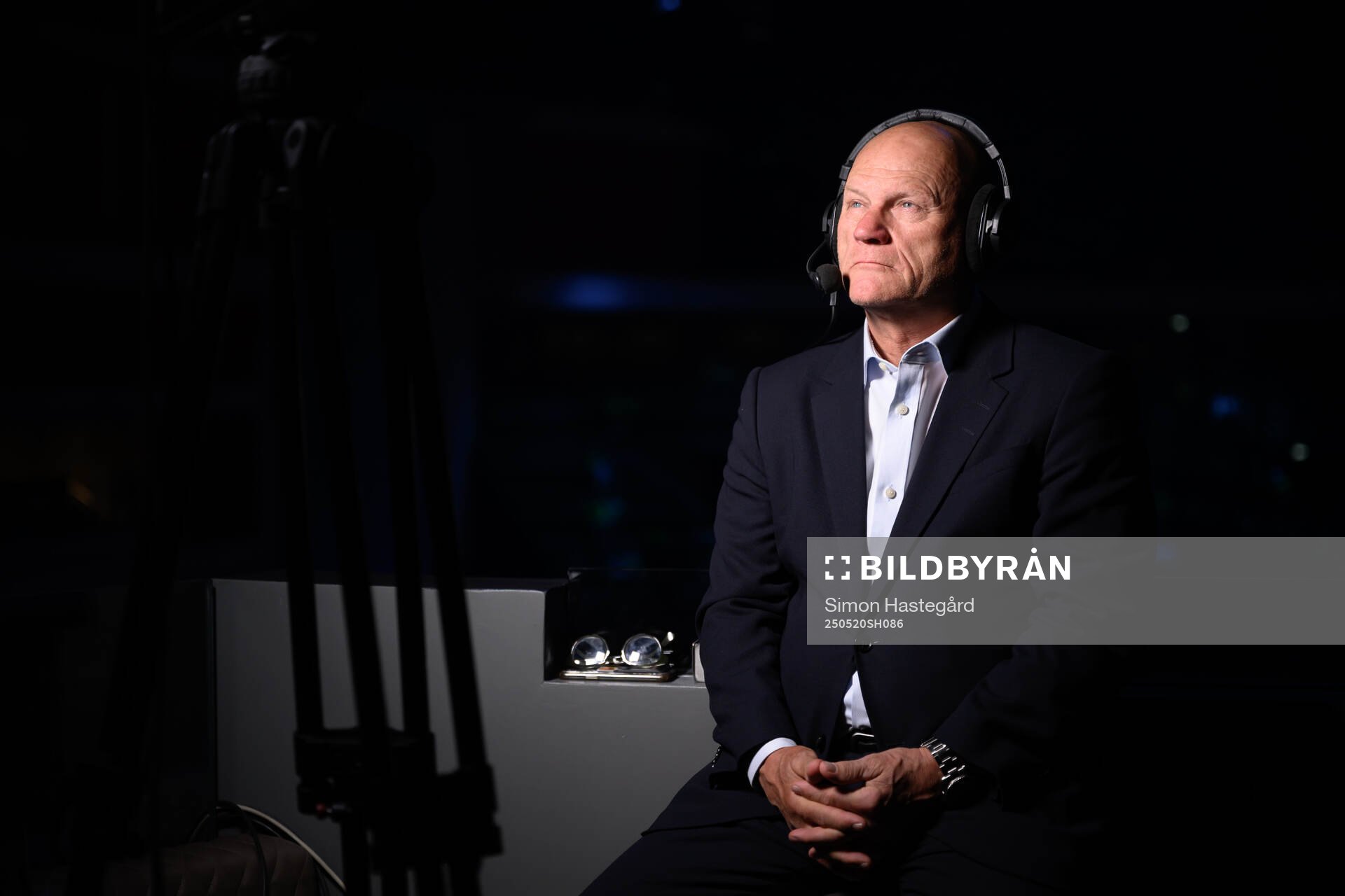 Håkan Södergren of Swedish broadcaster Viaplay