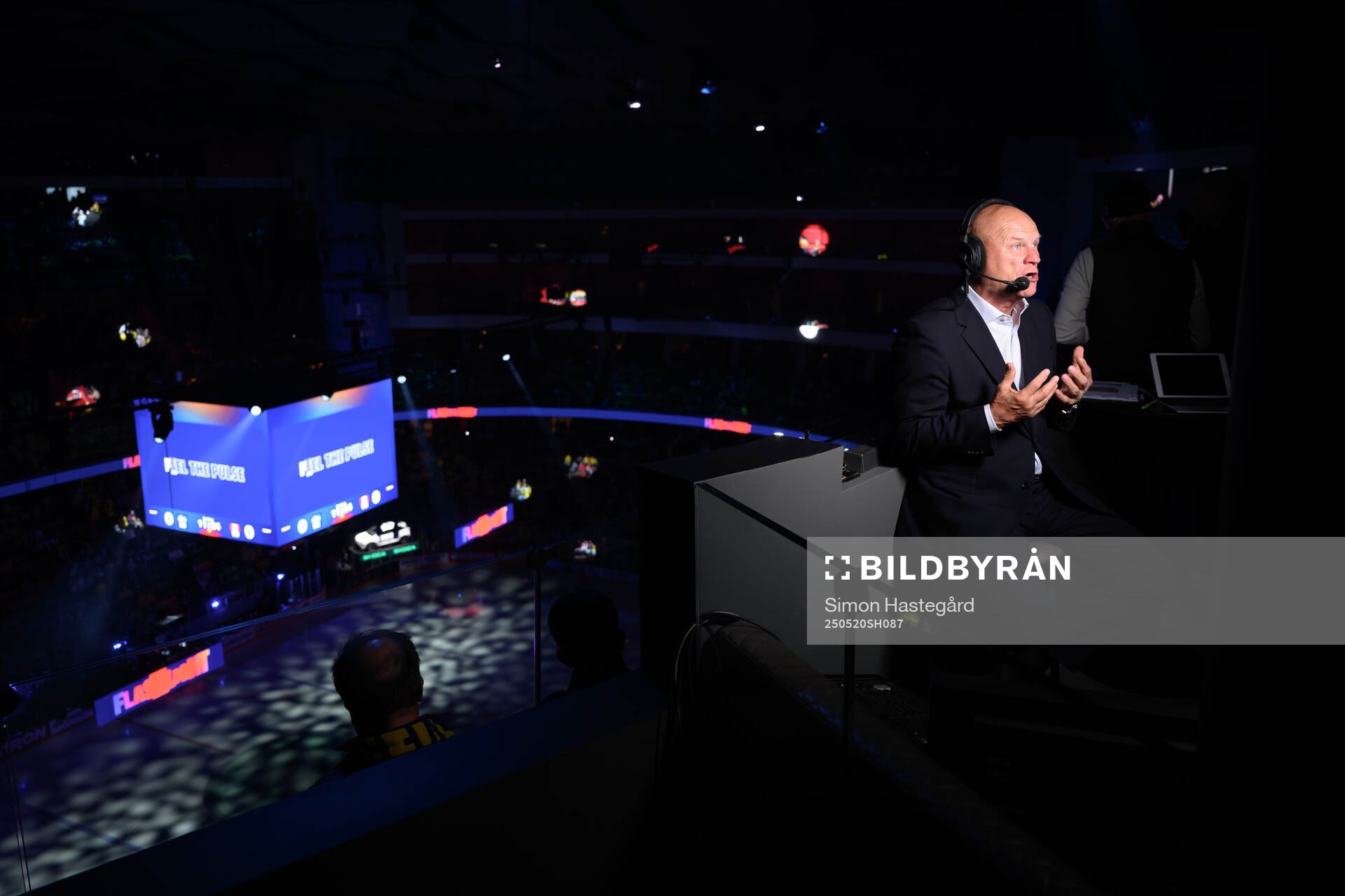Håkan Södergren of Swedish broadcaster Viaplay
