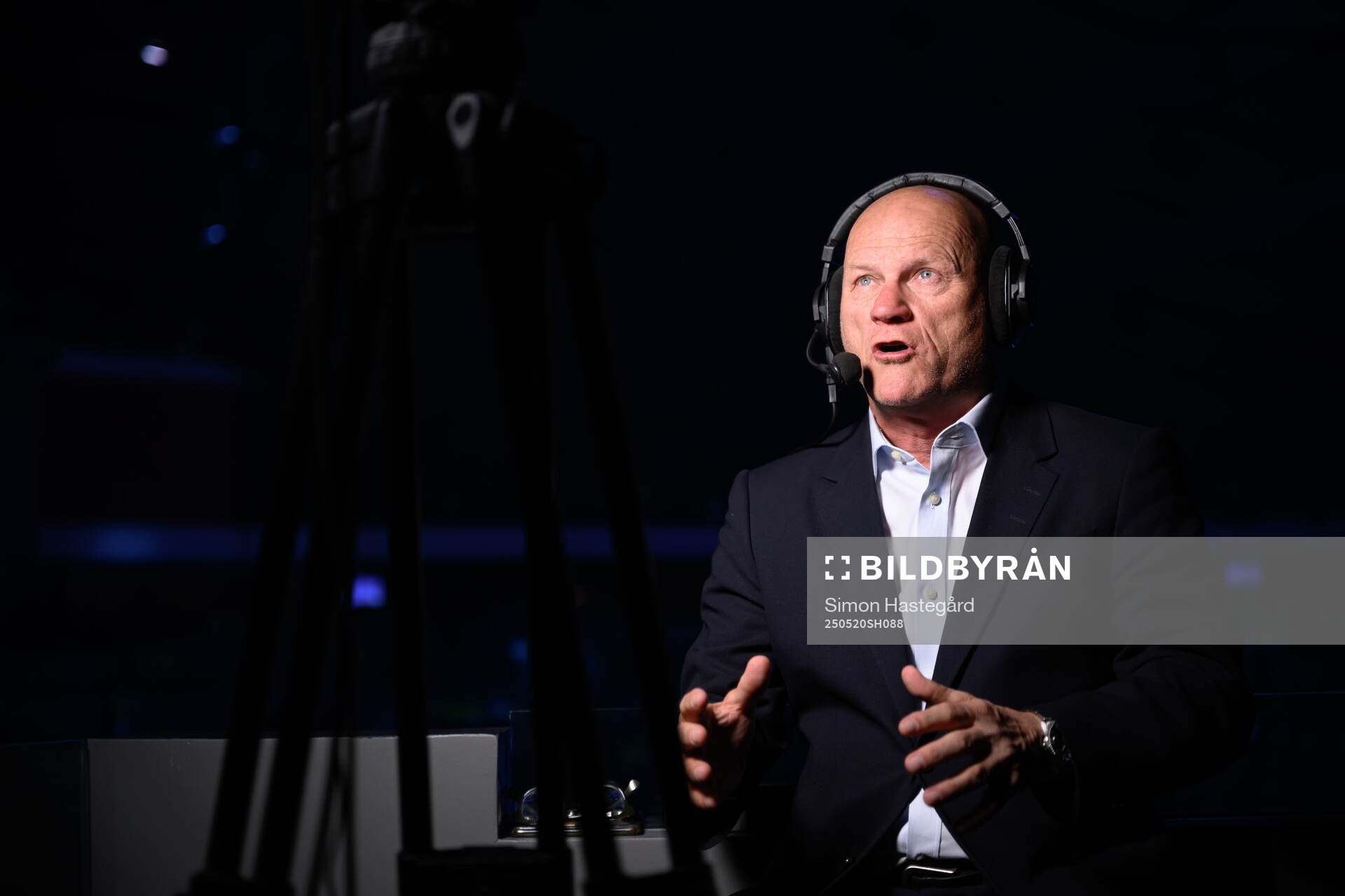 Håkan Södergren of Swedish broadcaster Viaplay