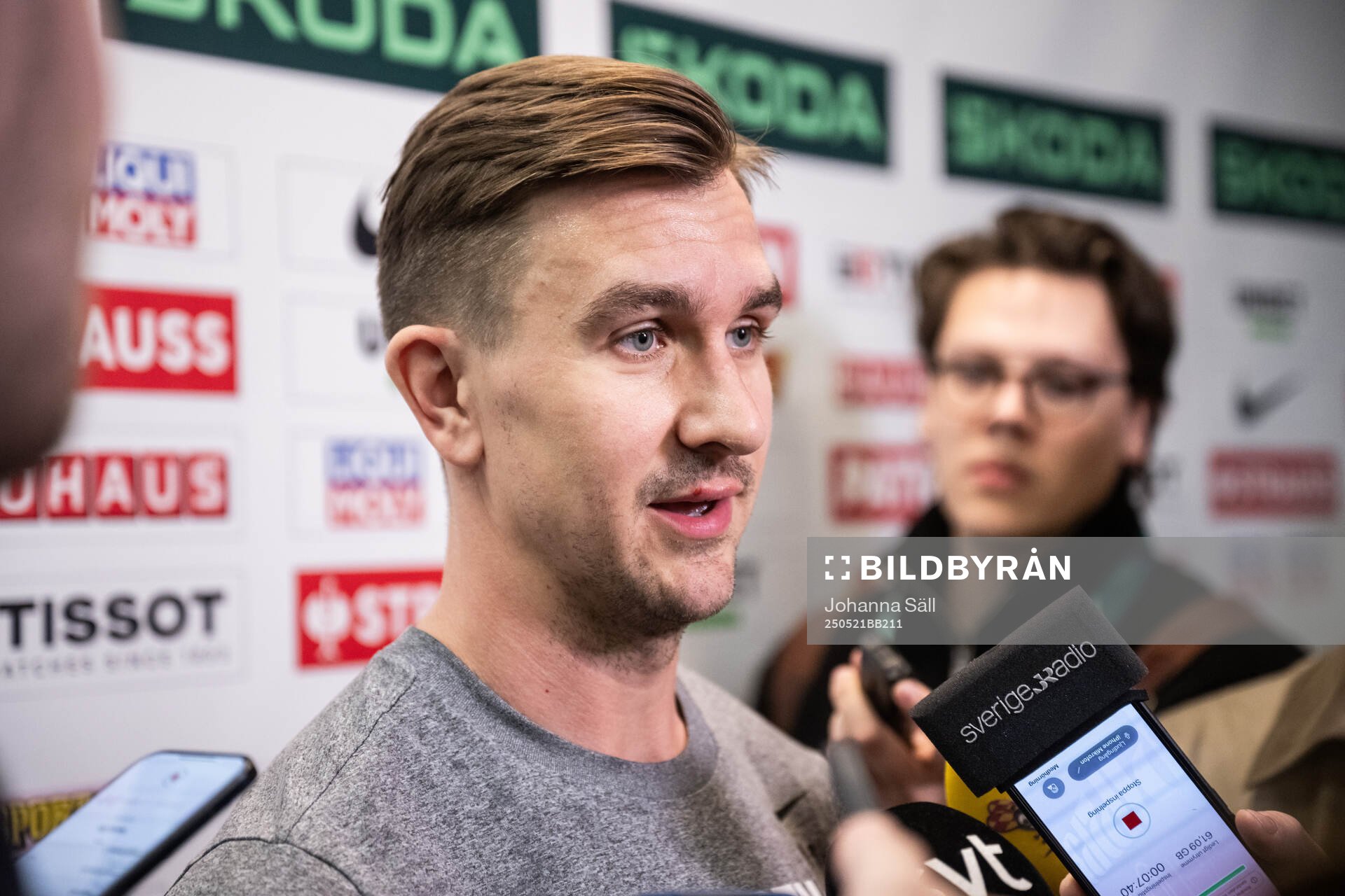 Mikael Backlund of Sweden