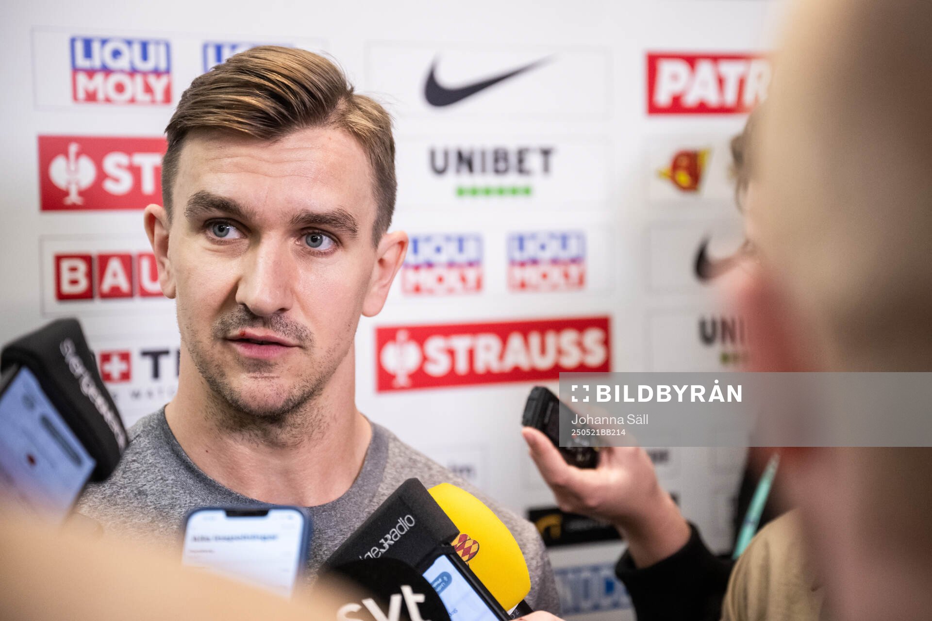 Mikael Backlund of Sweden
