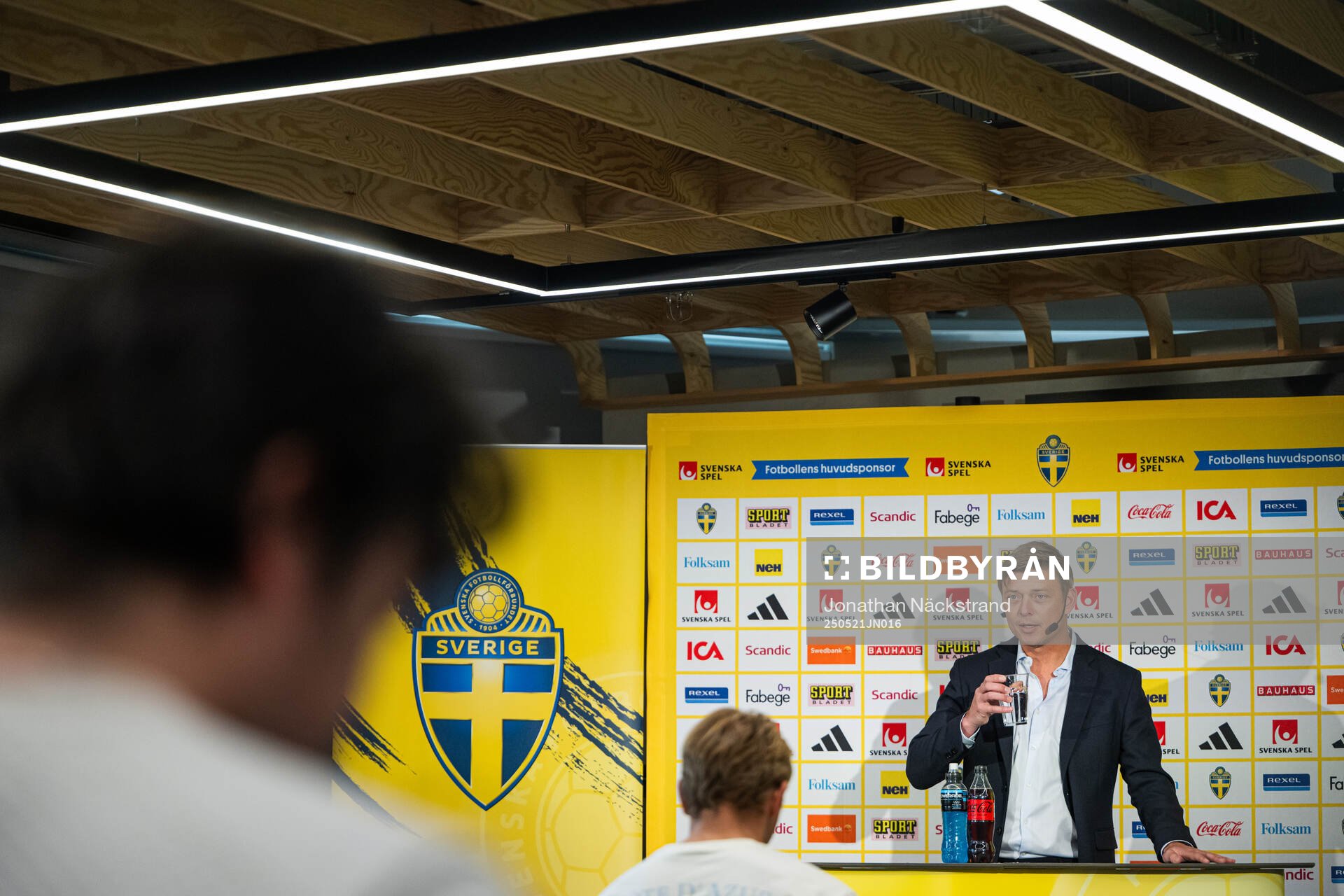 Jon Dahl Tomasson, head coach of the Swedish men's national
