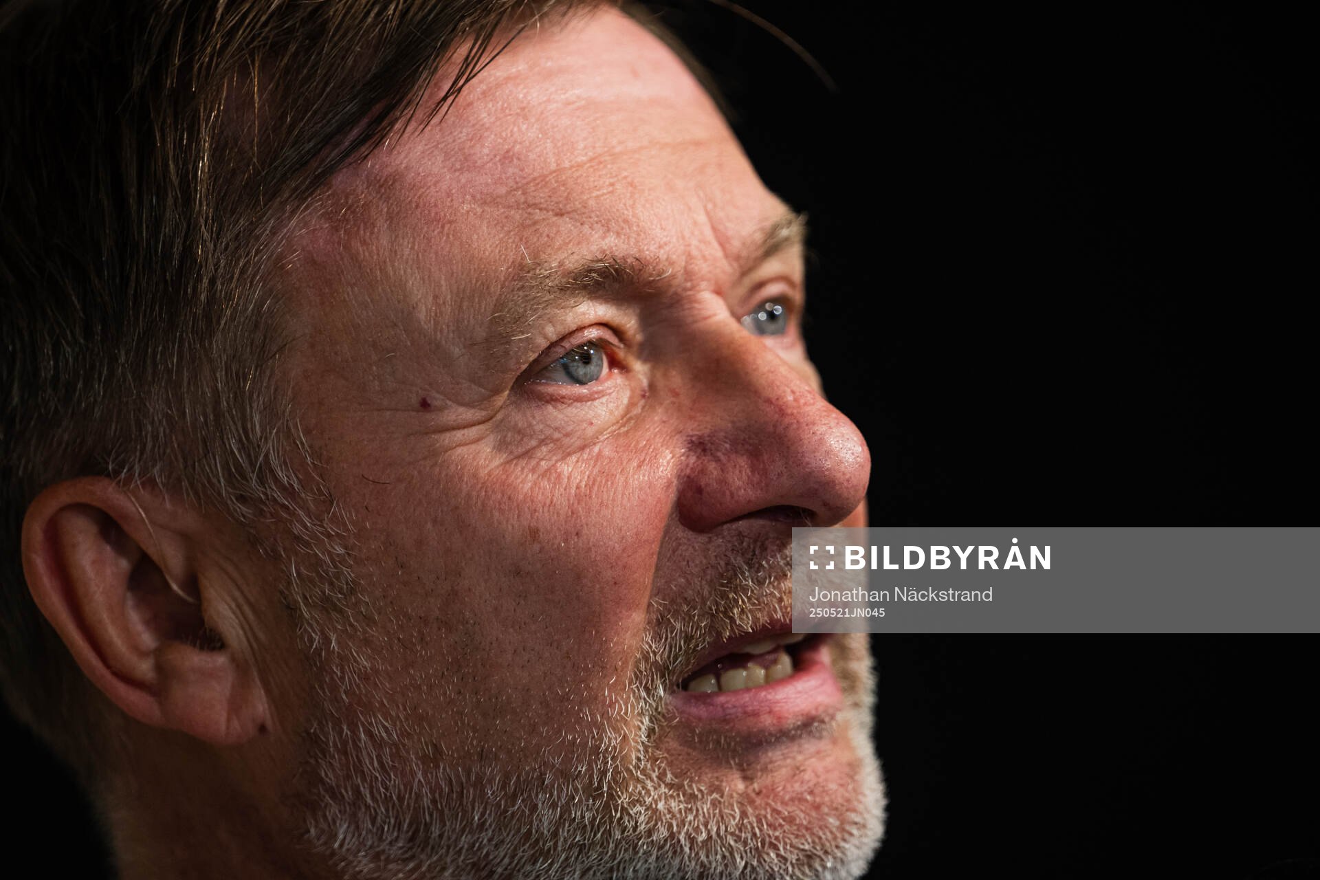 Head coach Peter Gerhardsson of the Swedish women's