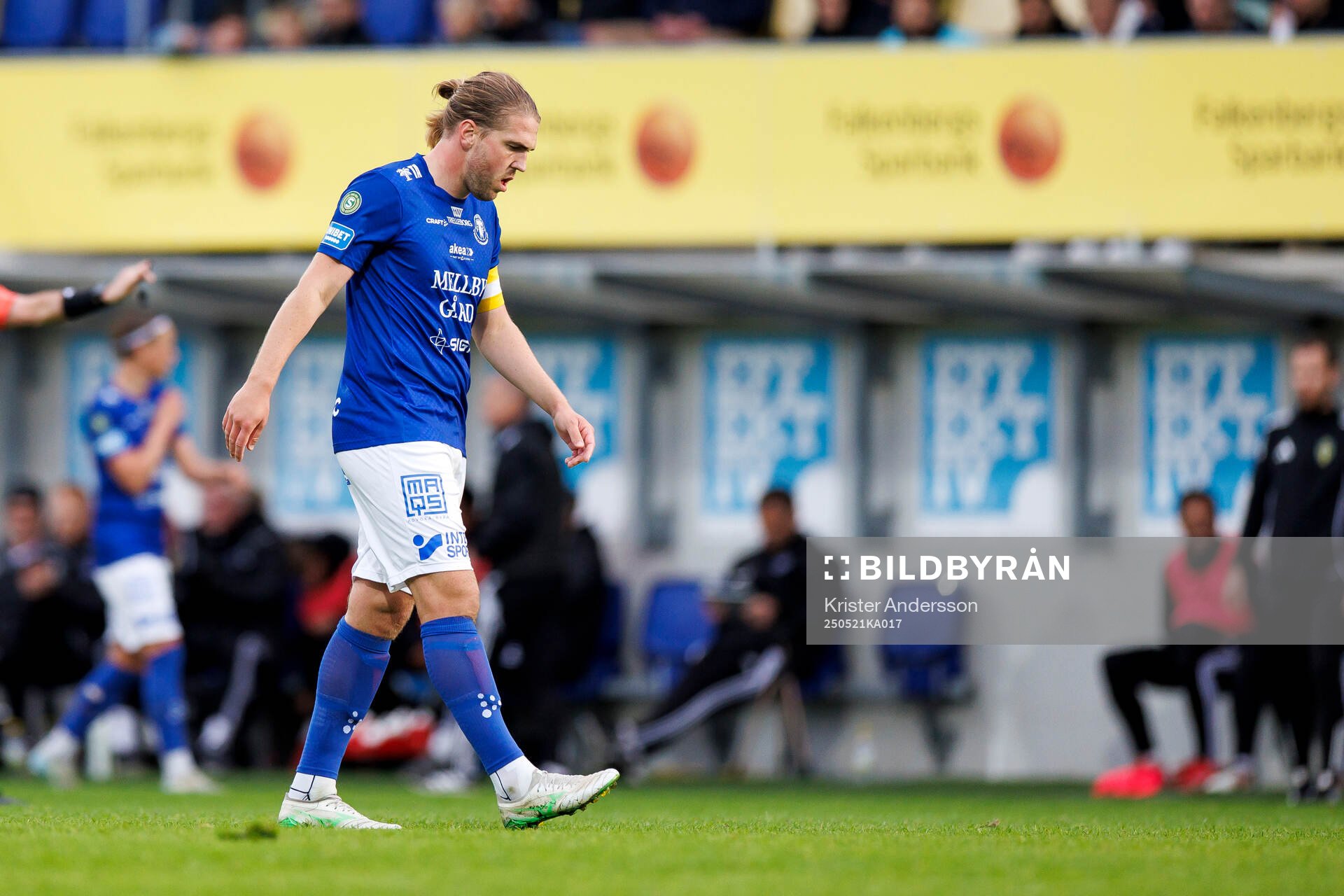 Trelleborgs Charlie Weberg deppar