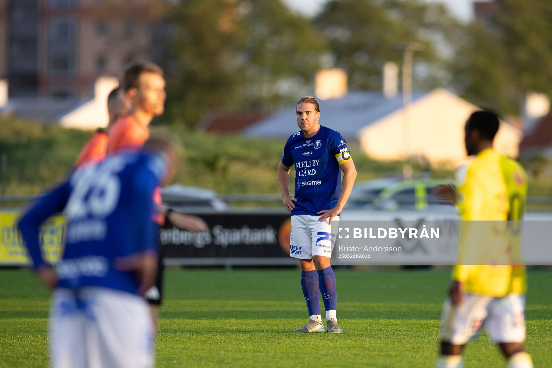 Trelleborgs Charlie Weberg deppar