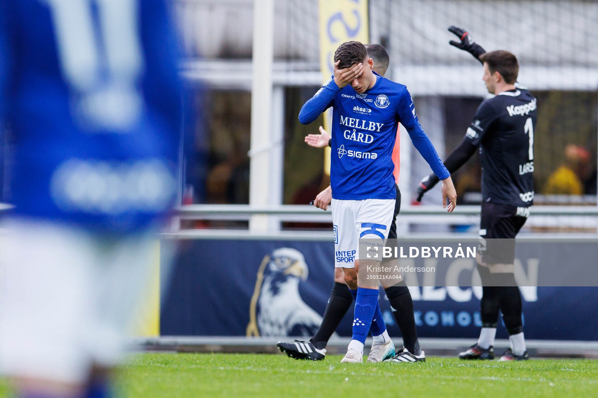 Trelleborgs Eren Alievski deppar