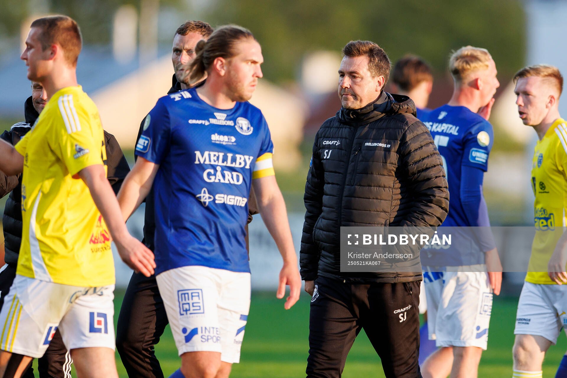 Trelleborgs tränare Stefan Jacobsson deppar