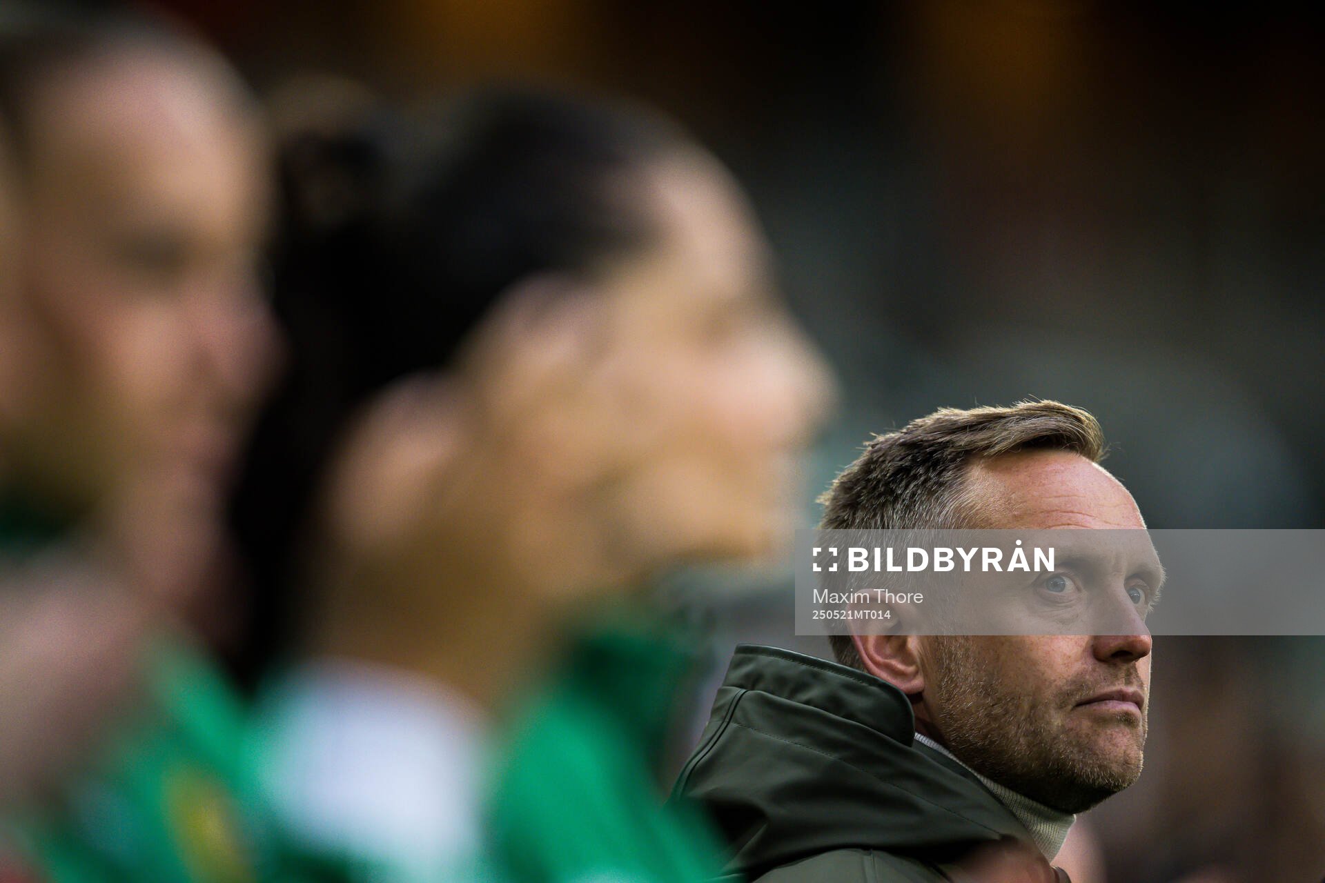 Hammarbys tränare Martin Sjögren inför finalen i Svenska Cupen mellan Hammarby och IFK Norrköping den 21 maj 2025 i Stockholm.