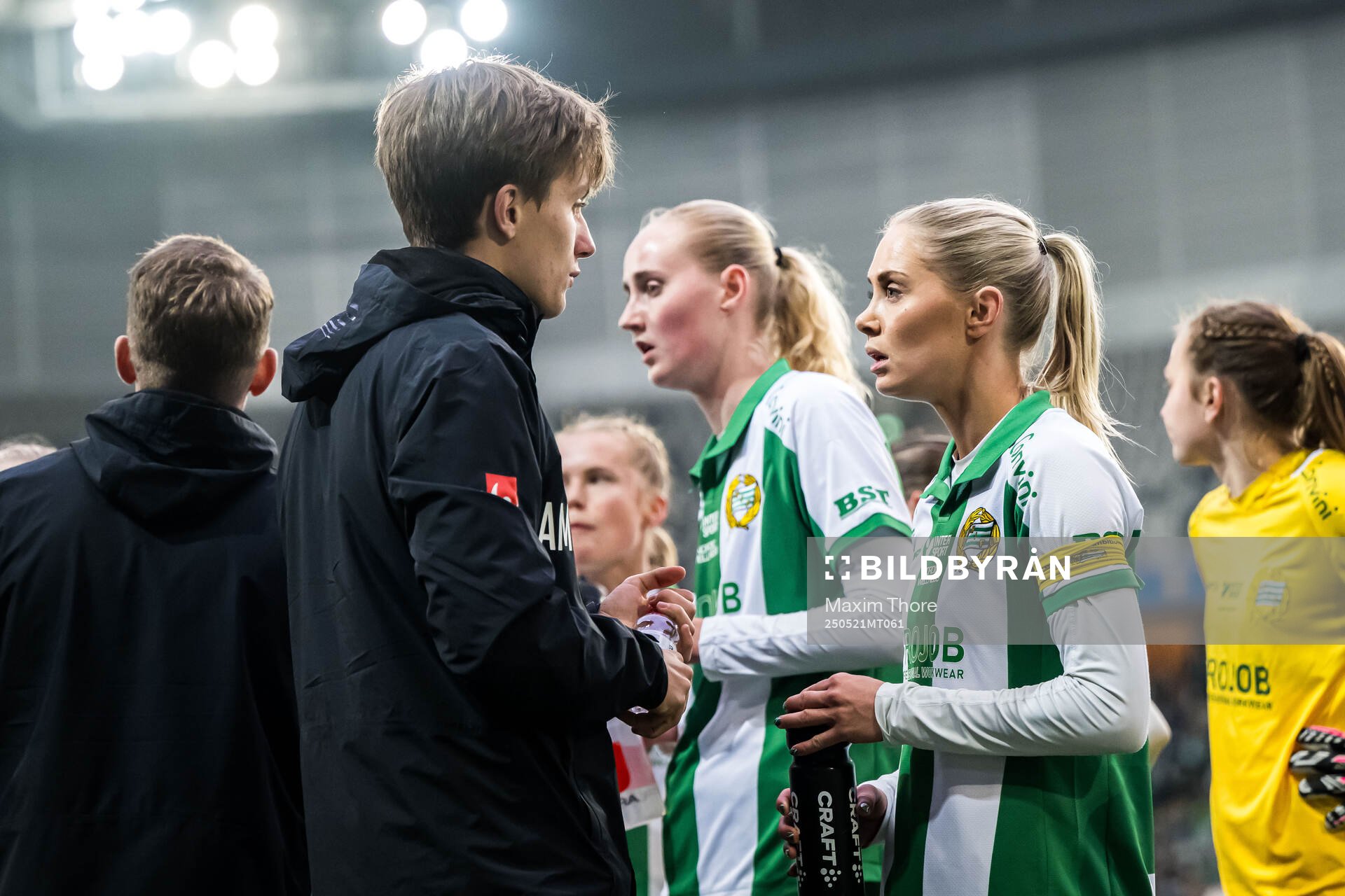 Hammarbys Alice Carlsson under finalen i Svenska Cupen mellan Hammarby och IFK Norrköping den 21 maj 2025 i Stockholm. 