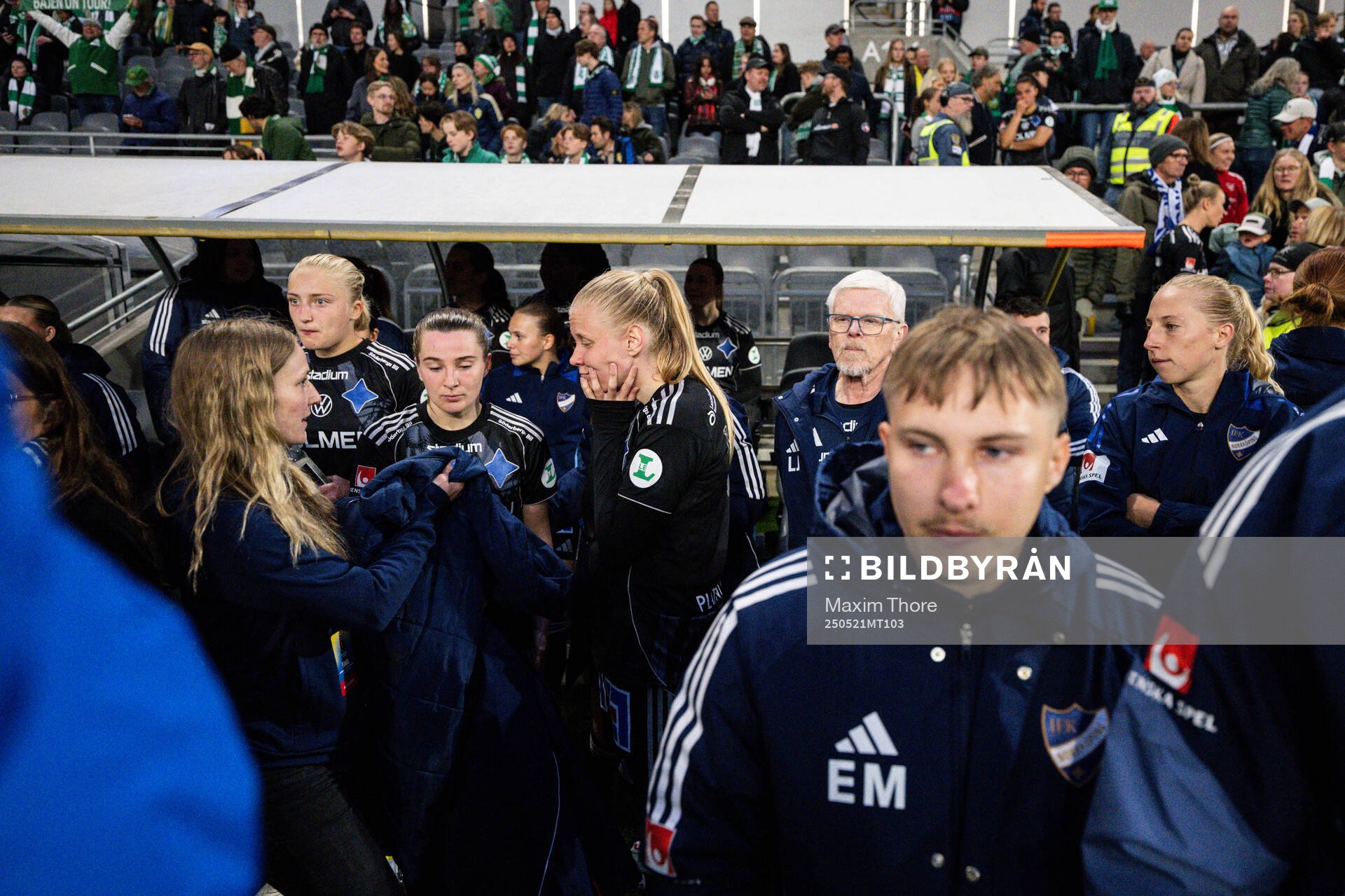 IFK Norrköpings spelare deppar