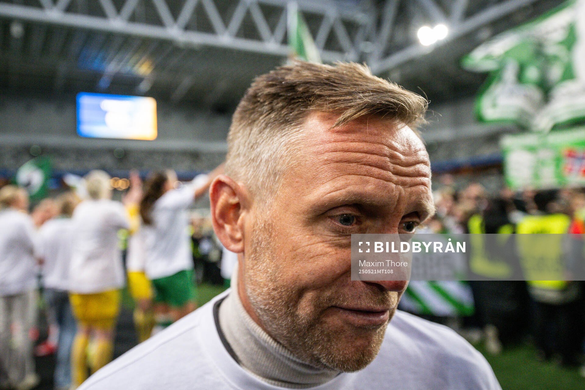 Hammarbys tränare Martin Sjögren