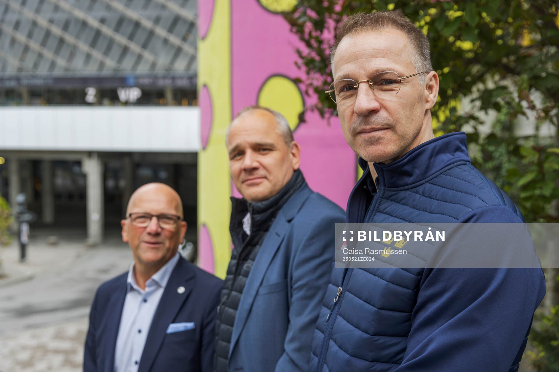 Roger Ekström, ordförande, SHL,Johan Hemlin, sportchef