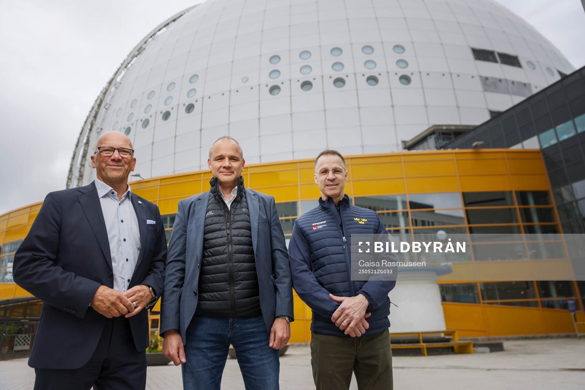 Roger Ekström, ordförande, SHL,Johan Hemlin, sportchef
