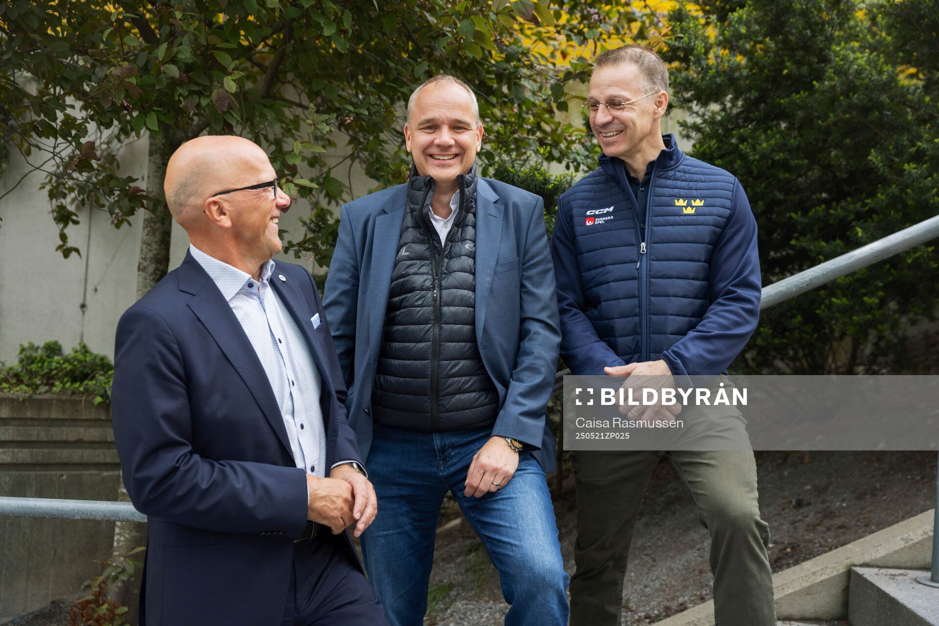 Roger Ekström, ordförande, SHL,Johan Hemlin, sportchef