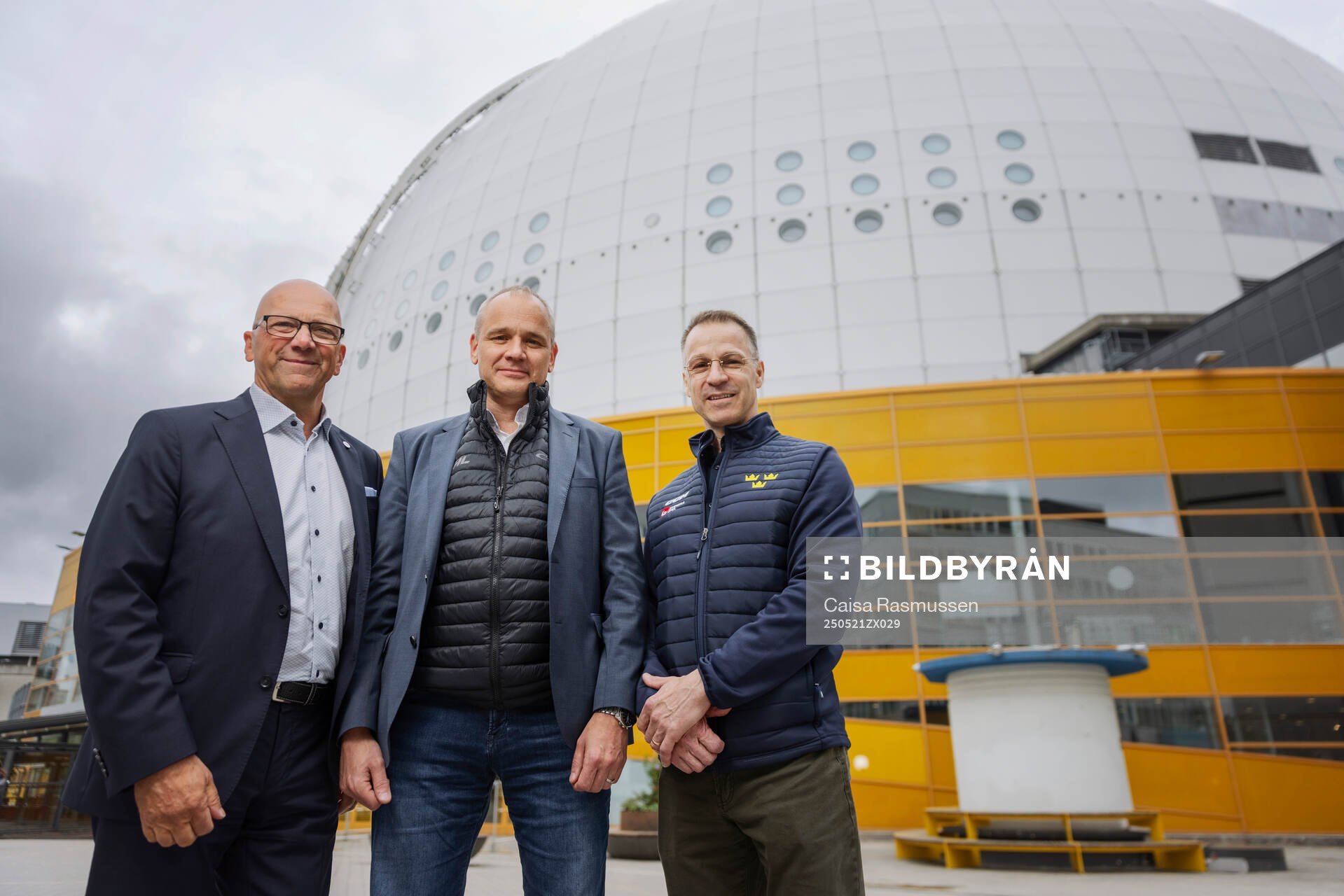 Roger Ekström, ordförande, SHL,Johan Hemlin, sportchef