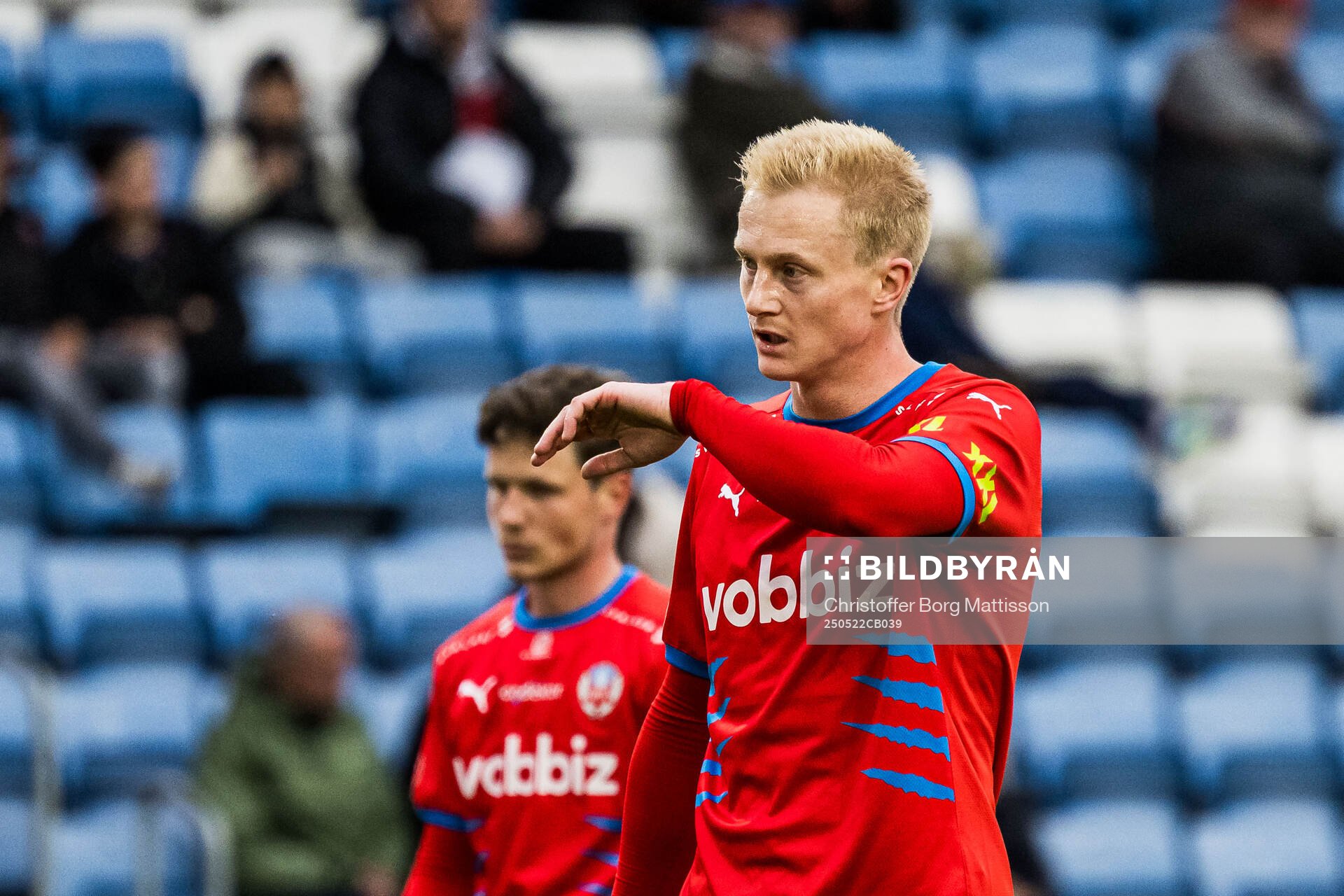 Helsingborgs Oscar Aga deppar
