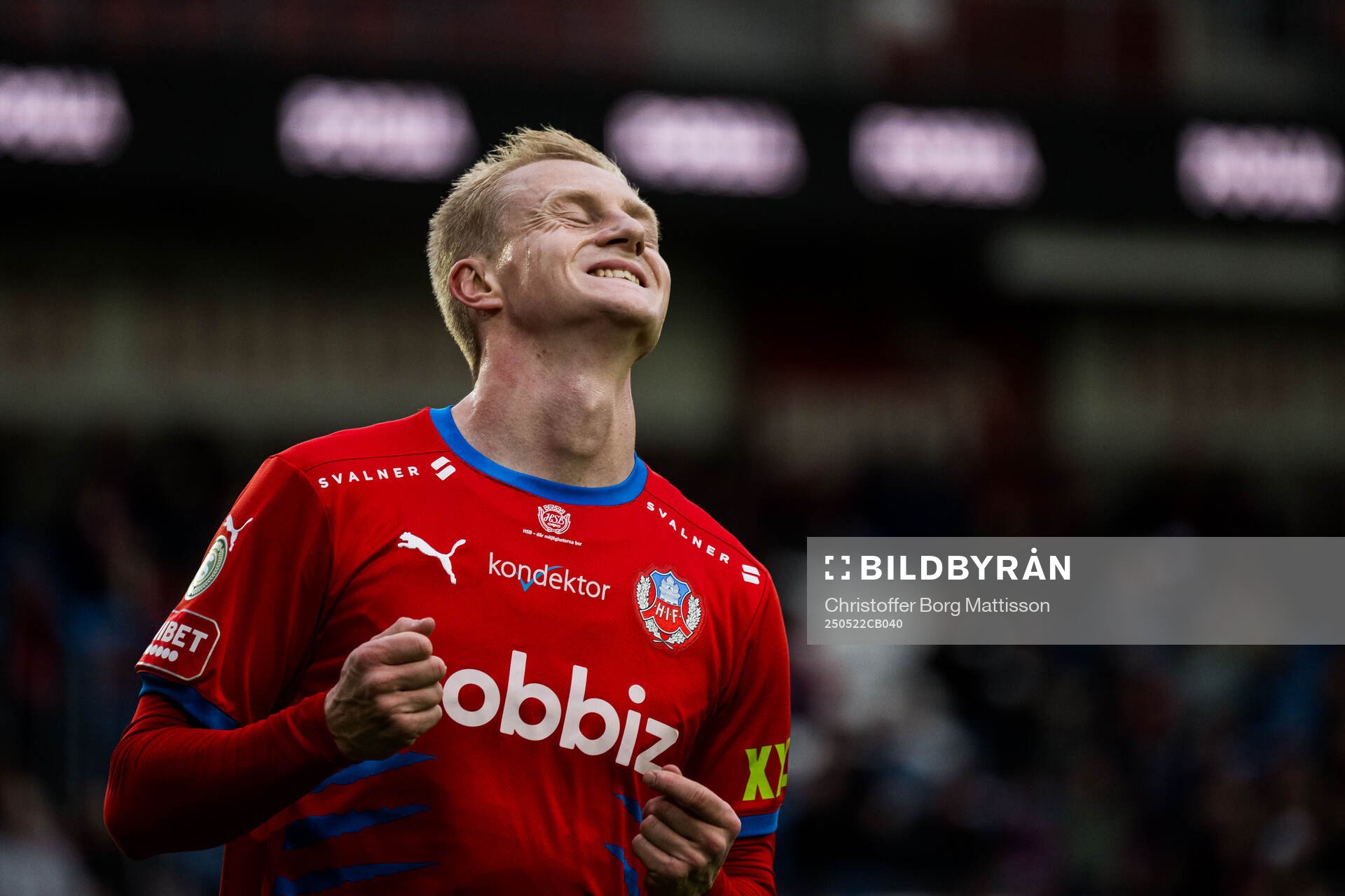 Helsingborgs Oscar Aga deppar