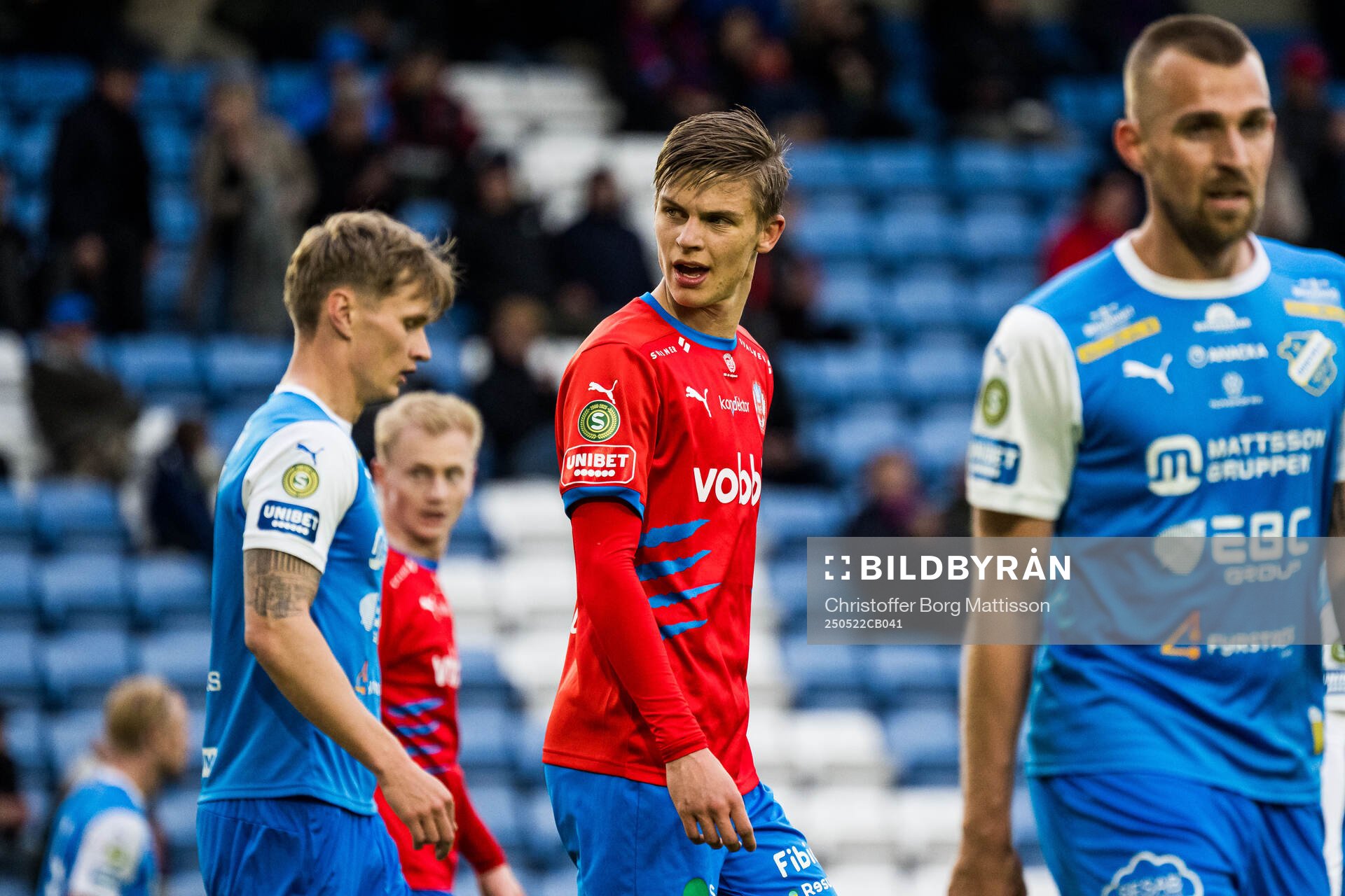 Helsingborgs Adrian Svanbäck deppar