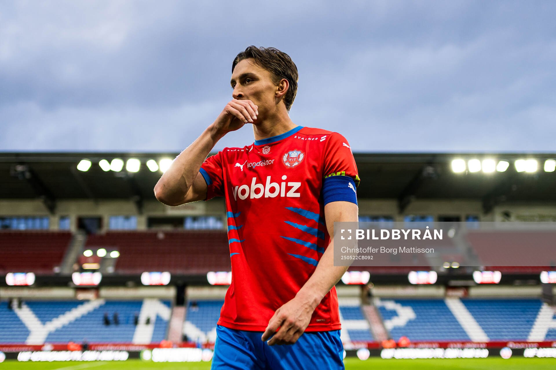 Helsingborgs Wilhelm Nilsson deppar