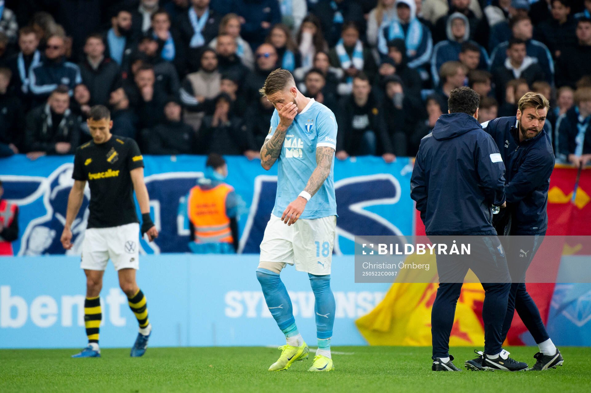 Malmö FFs Pontus Jansson deppar