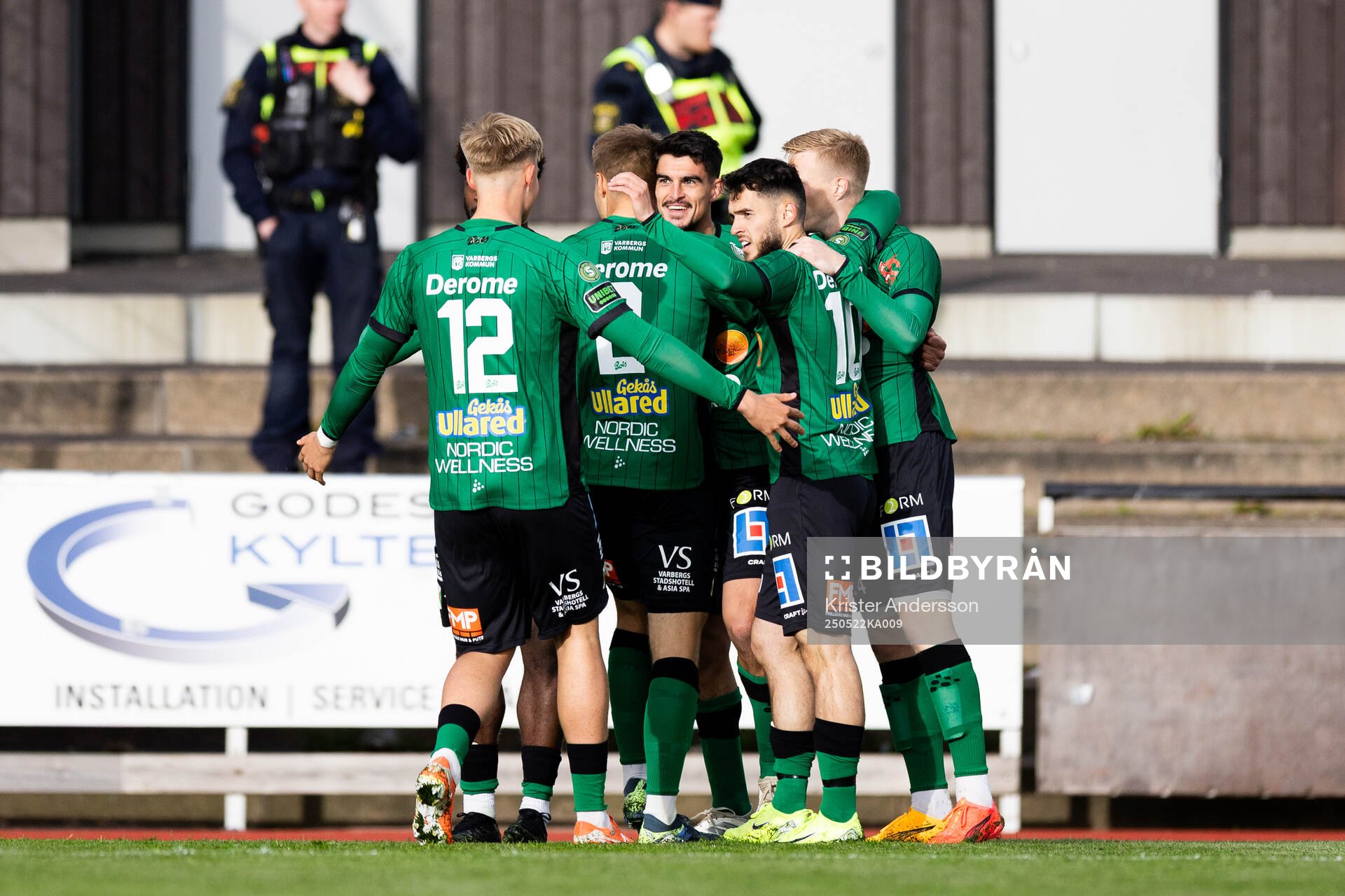 Varbergs Marc Ante Tokich jublar