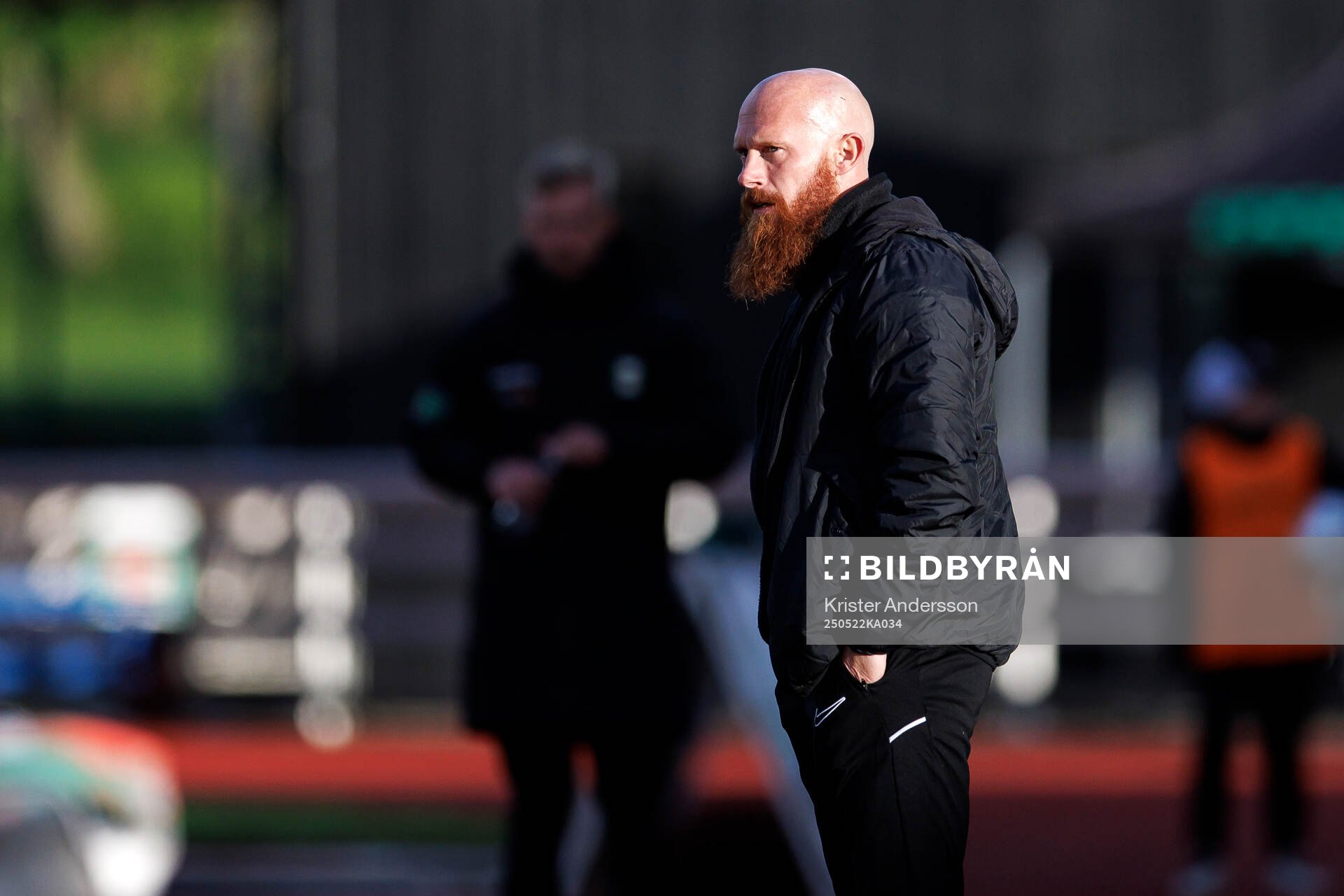 Landskronas tränare Max Mölder