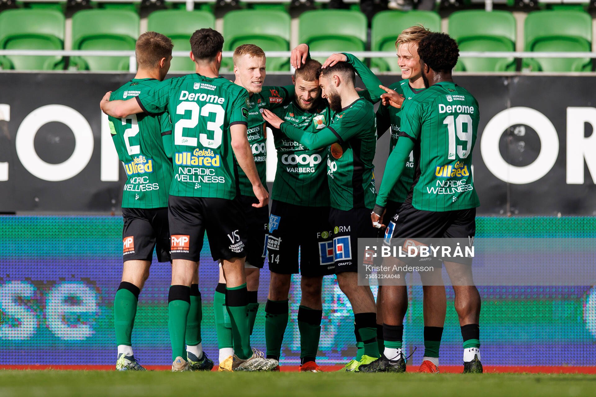 Varbergs Oliver Alfonsi jublar