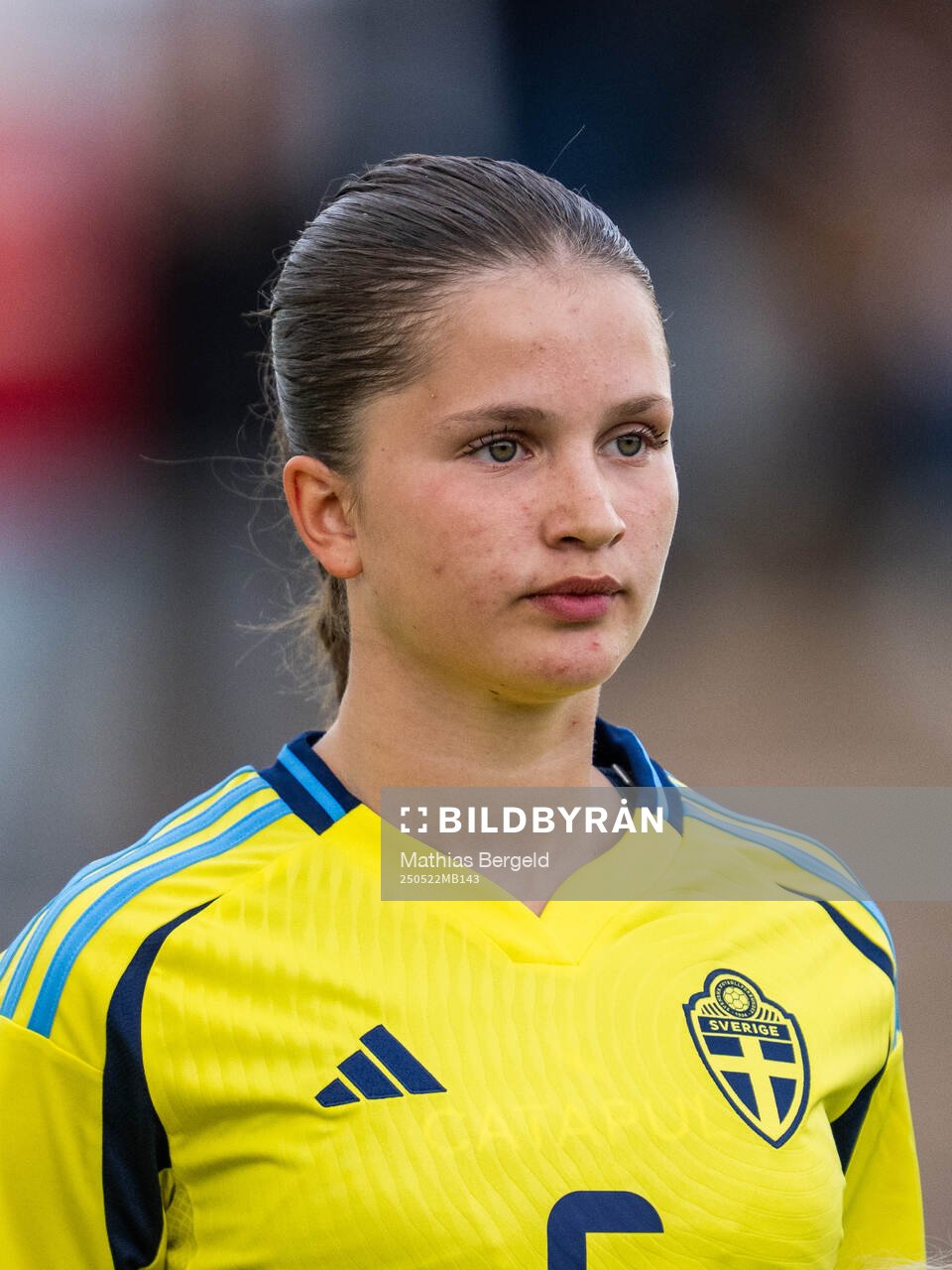 Sveriges Ella Edstrand vid line-up