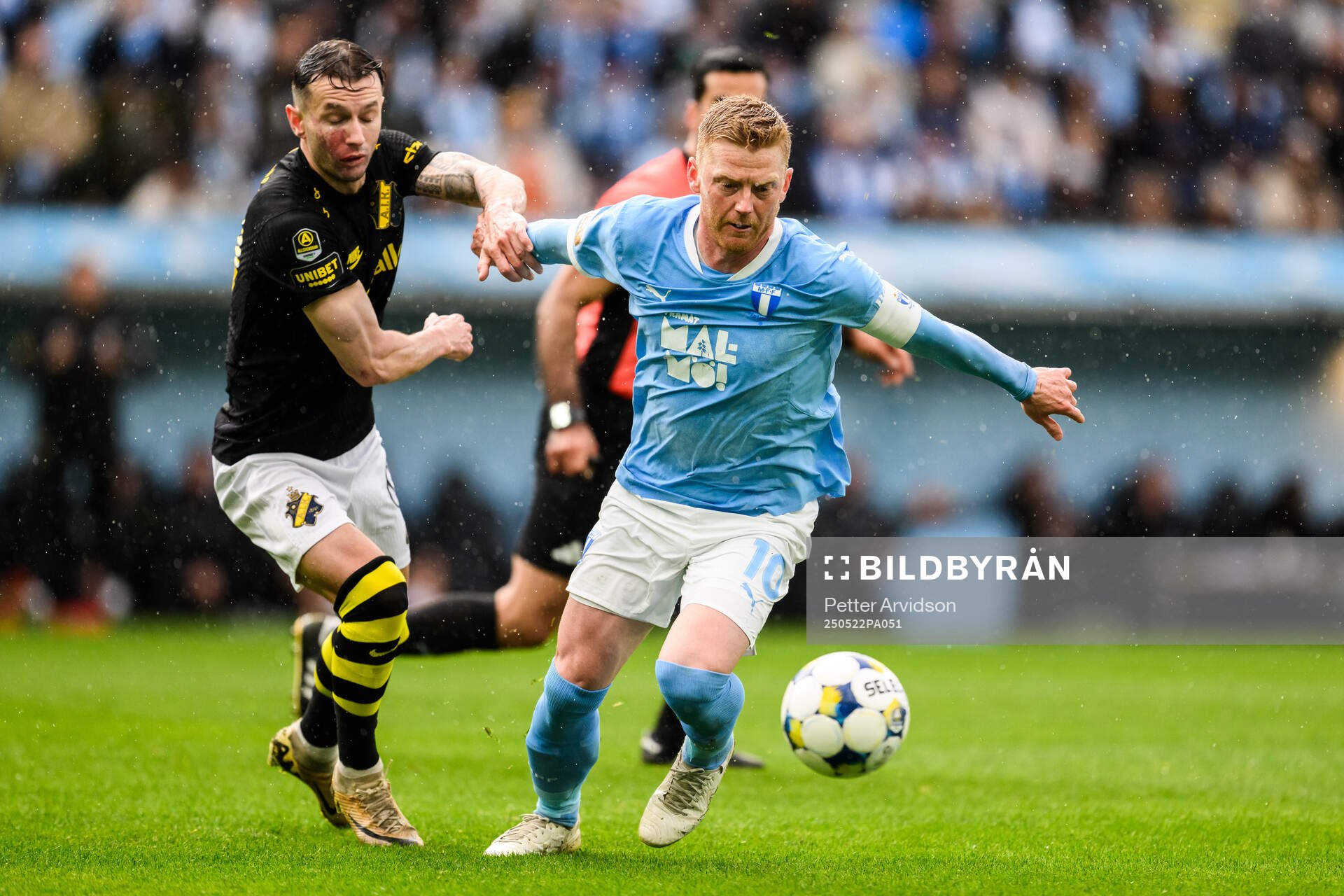 AIKs Bersant Celina och Malmö FFs Anders Christiansen
