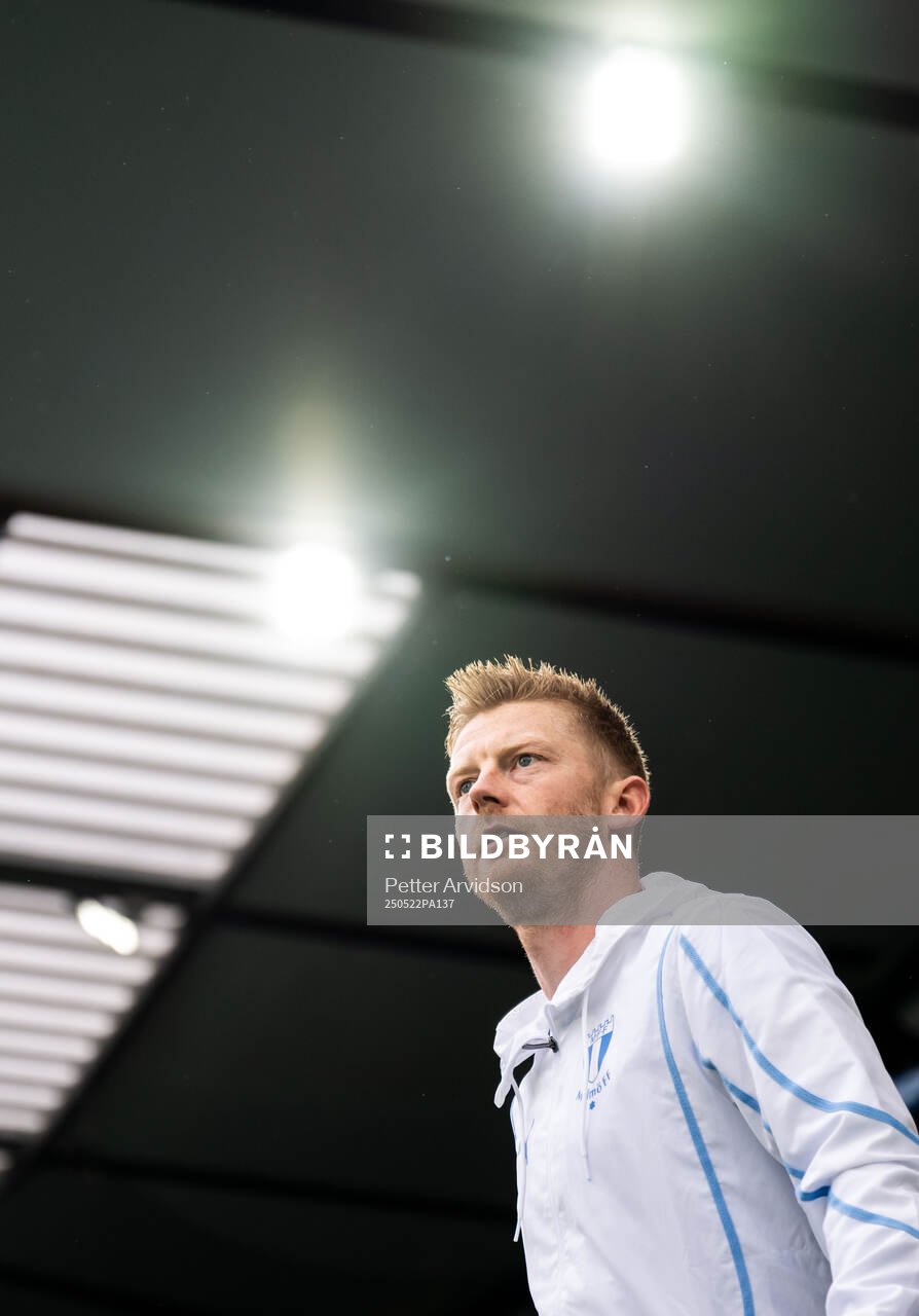 Malmö FFs Anders Christiansen gör entré