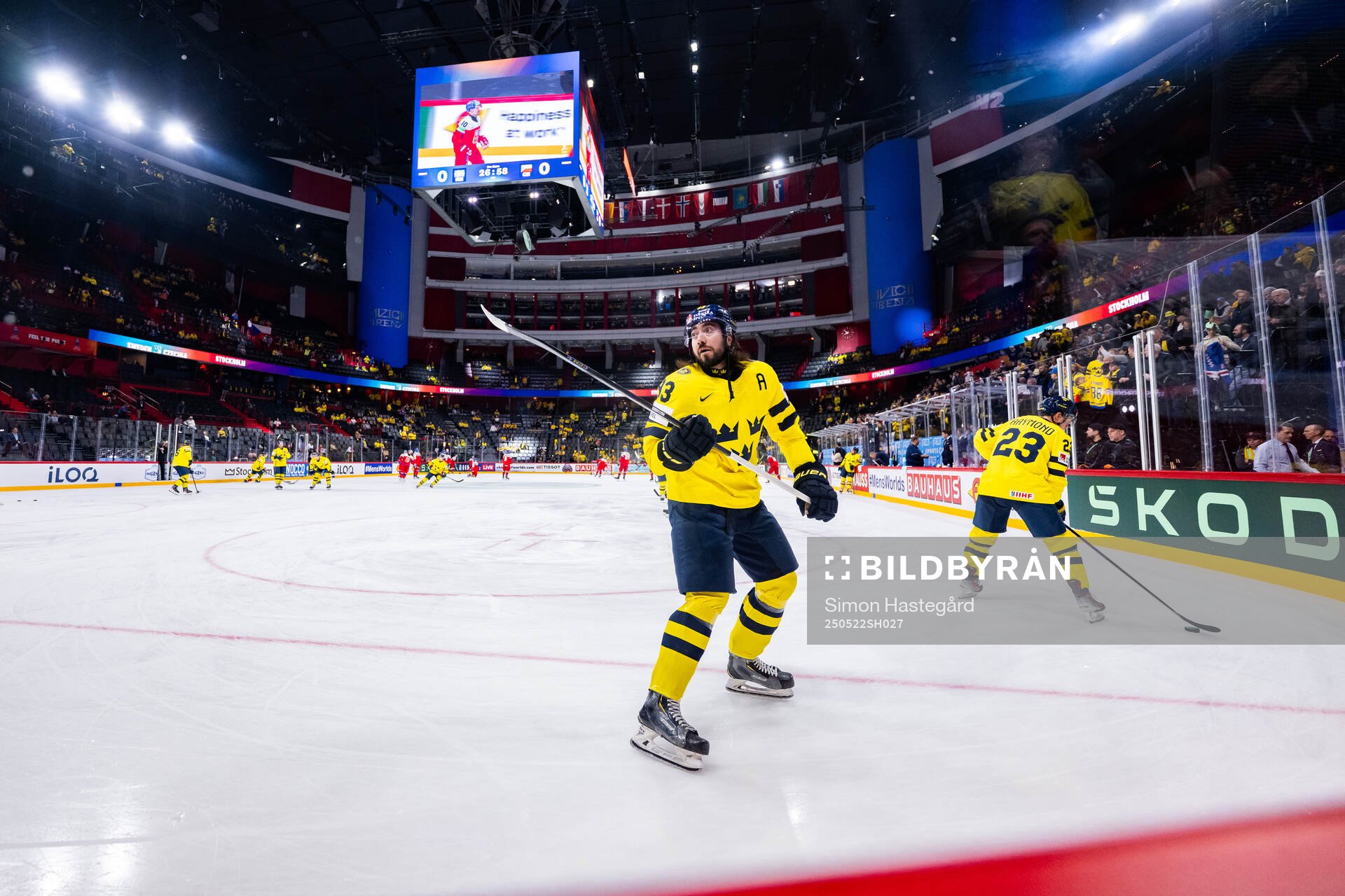 Mika Zibanejad of Sweden