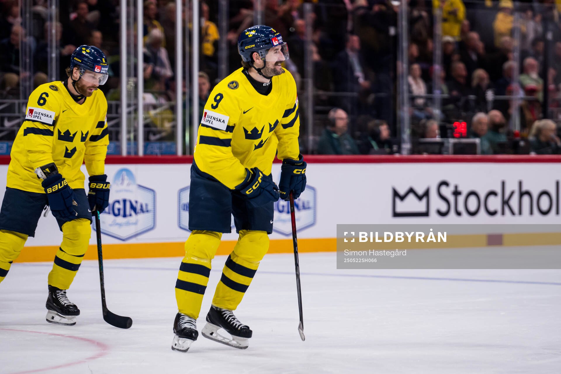 Filip Forsberg of Sweden celebrates