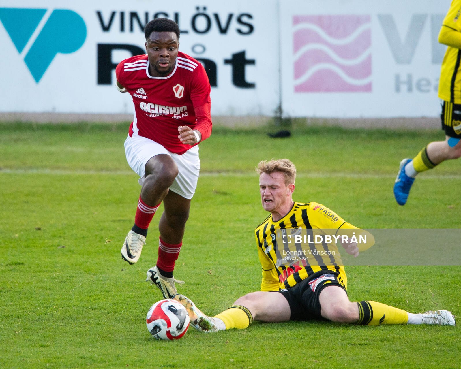 IFK Hässleholms Alexander Saistam i matchen i division 2