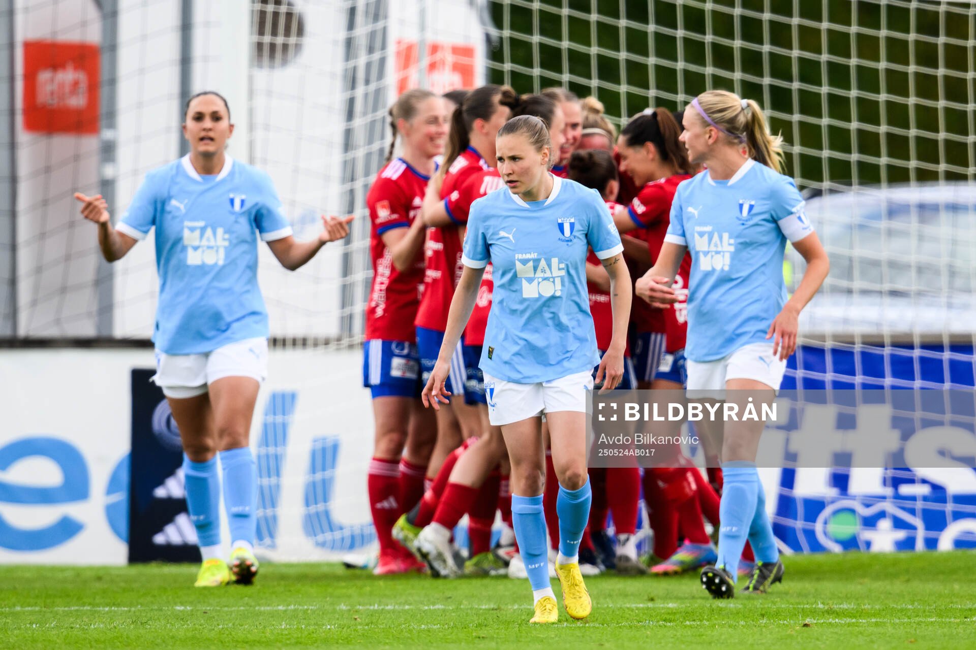 Malmö FFs spelare deppar